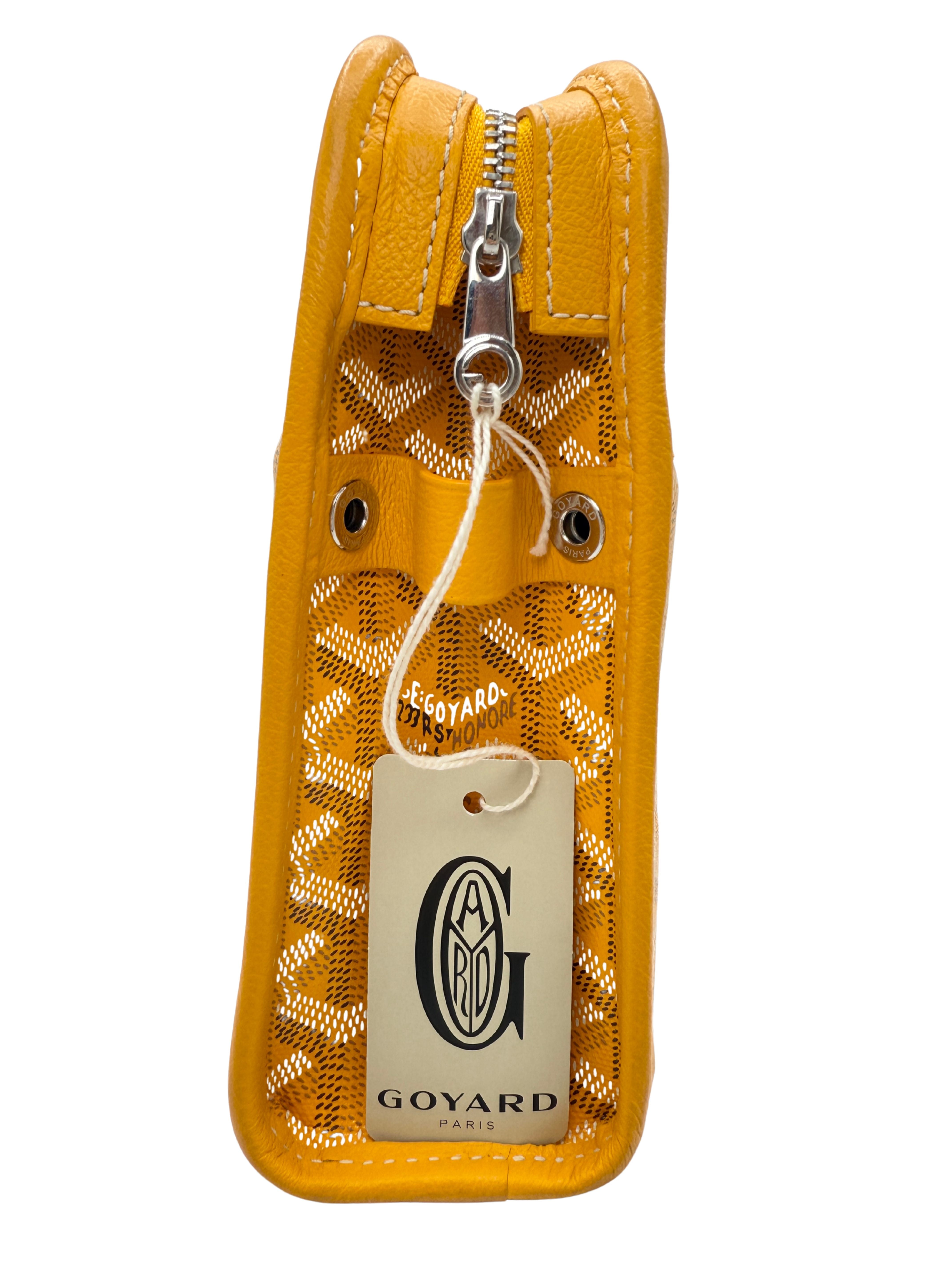 Goyard Jouvence MM Toiletry Bag - Yellow Goyard