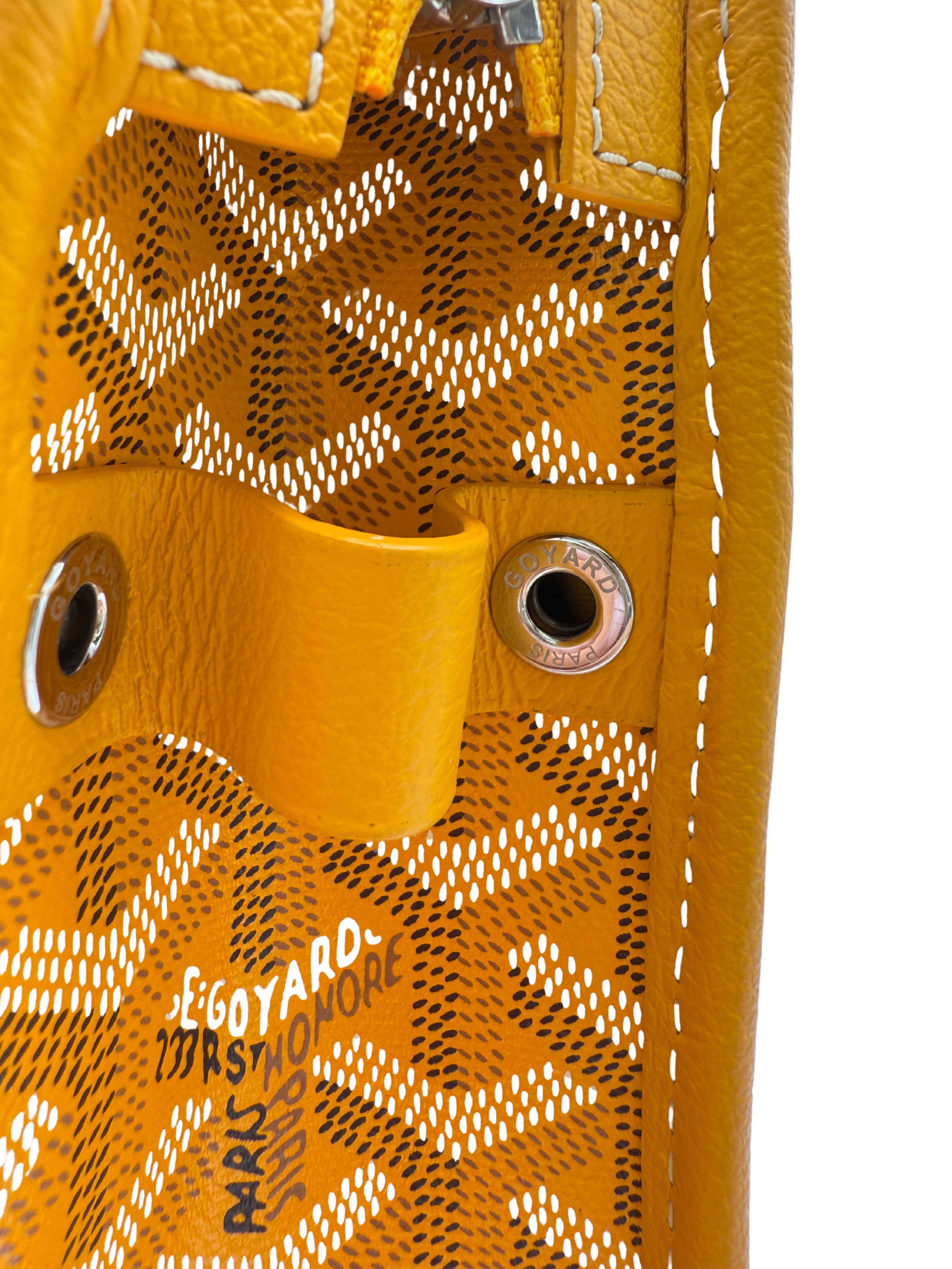 Goyard Jouvence MM Toiletry Bag - Yellow Goyard