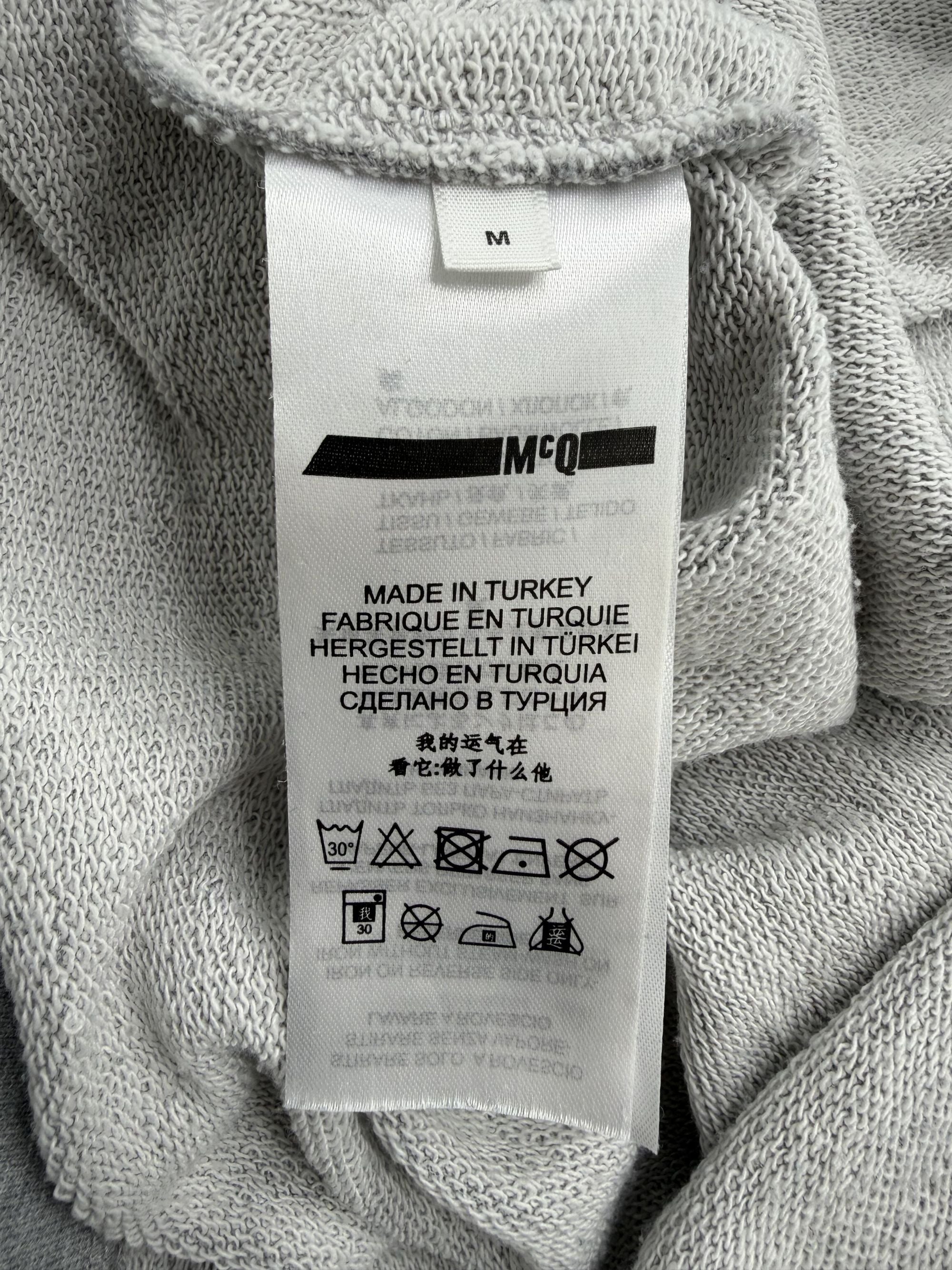 Alexander Mcqueen Swallows Hoodie - Grey Alexander McQueen