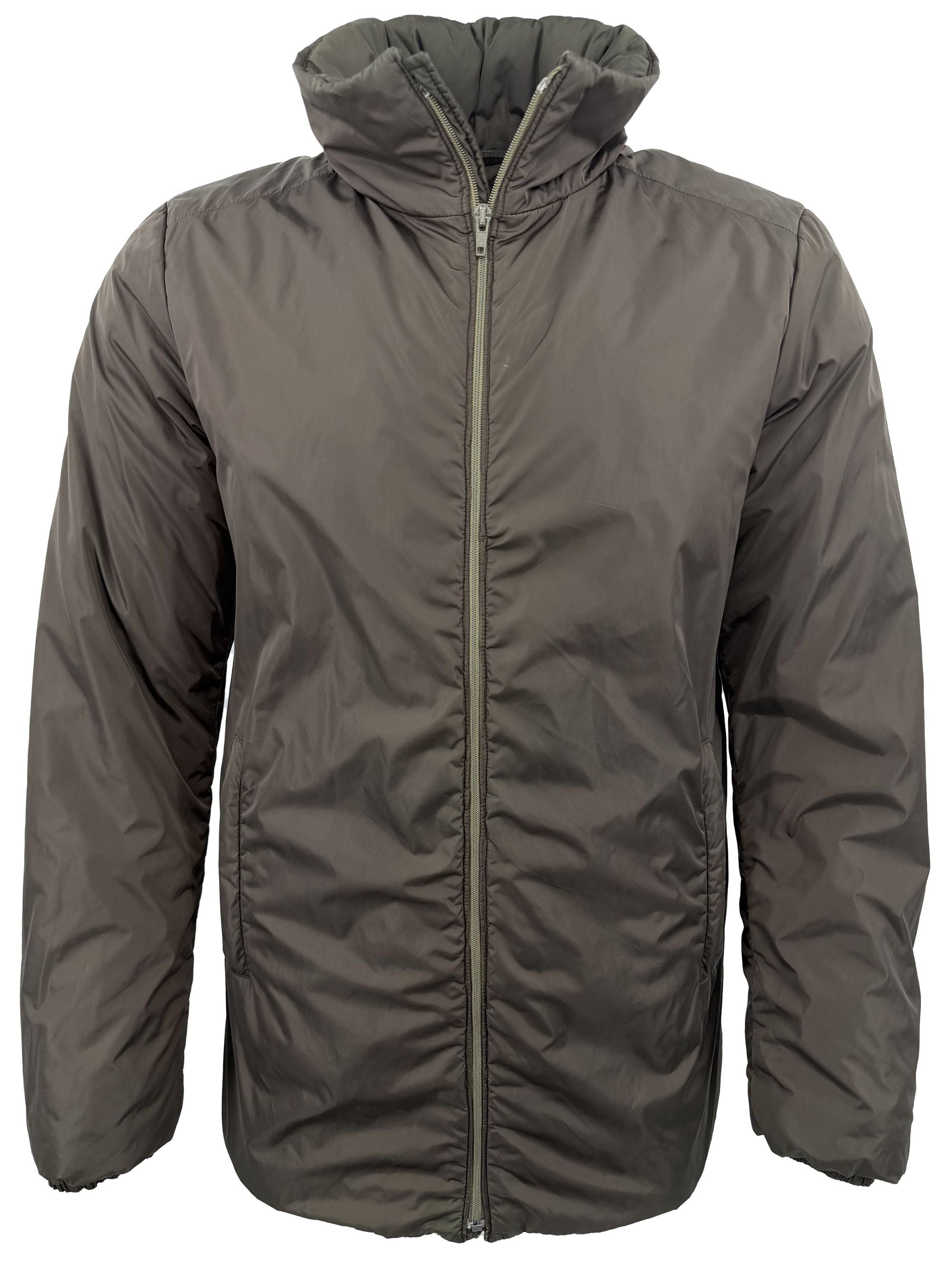 Prada Quilted Down Jacket - Khaki Prada