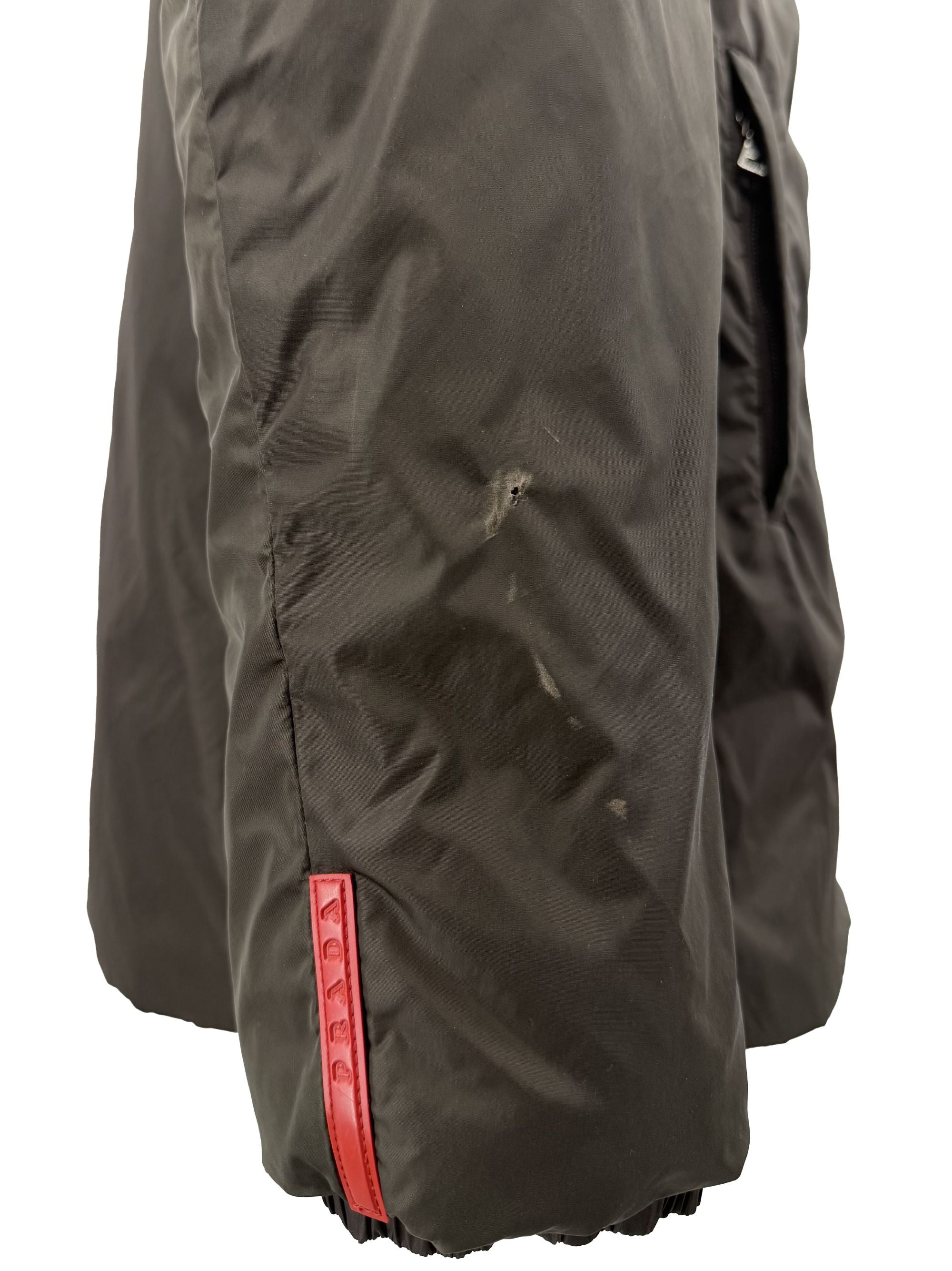 Prada Quilted Down Jacket - Khaki Prada