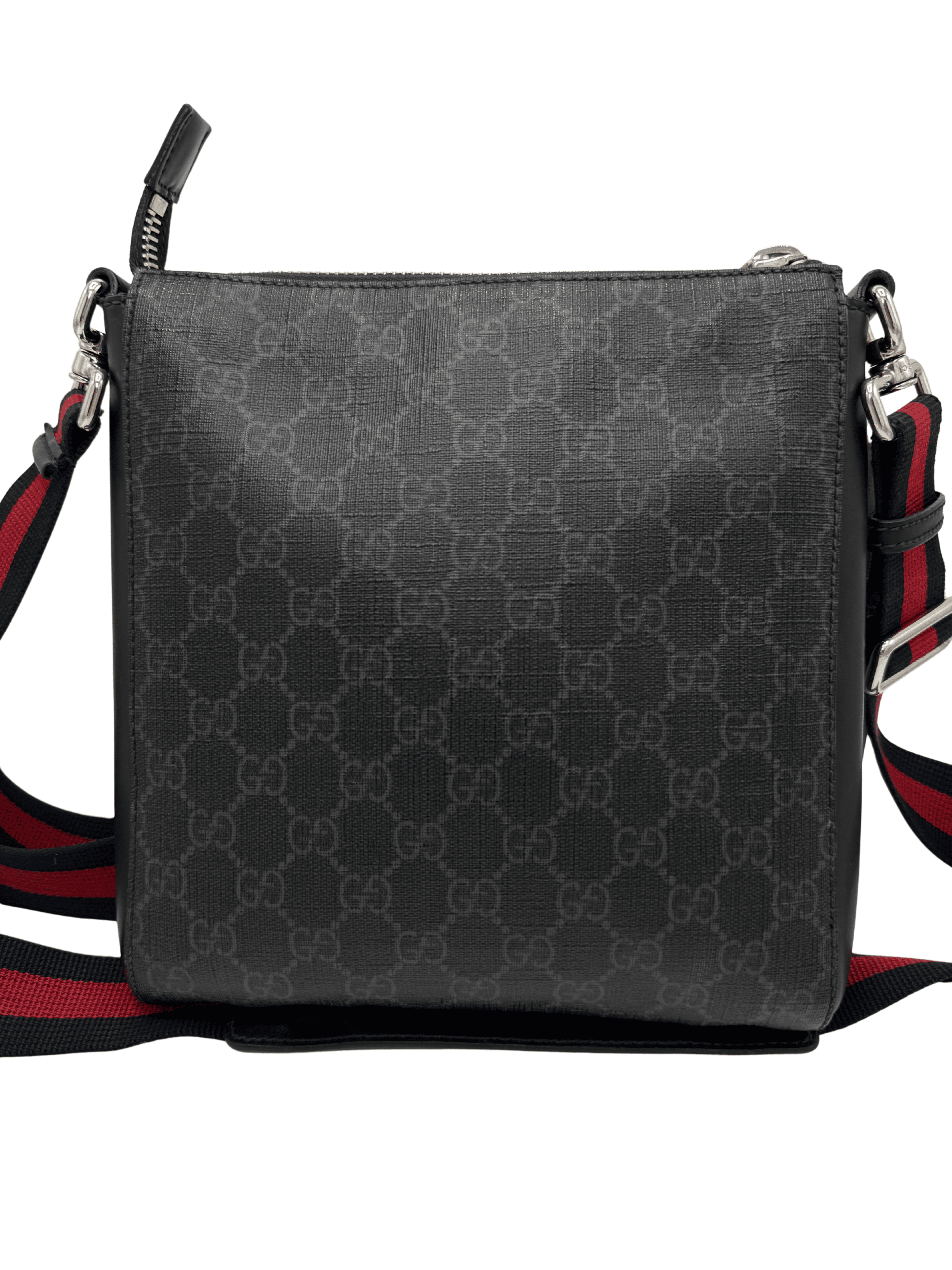 Gucci GG Supreme Messenger Bag - Grey Gucci