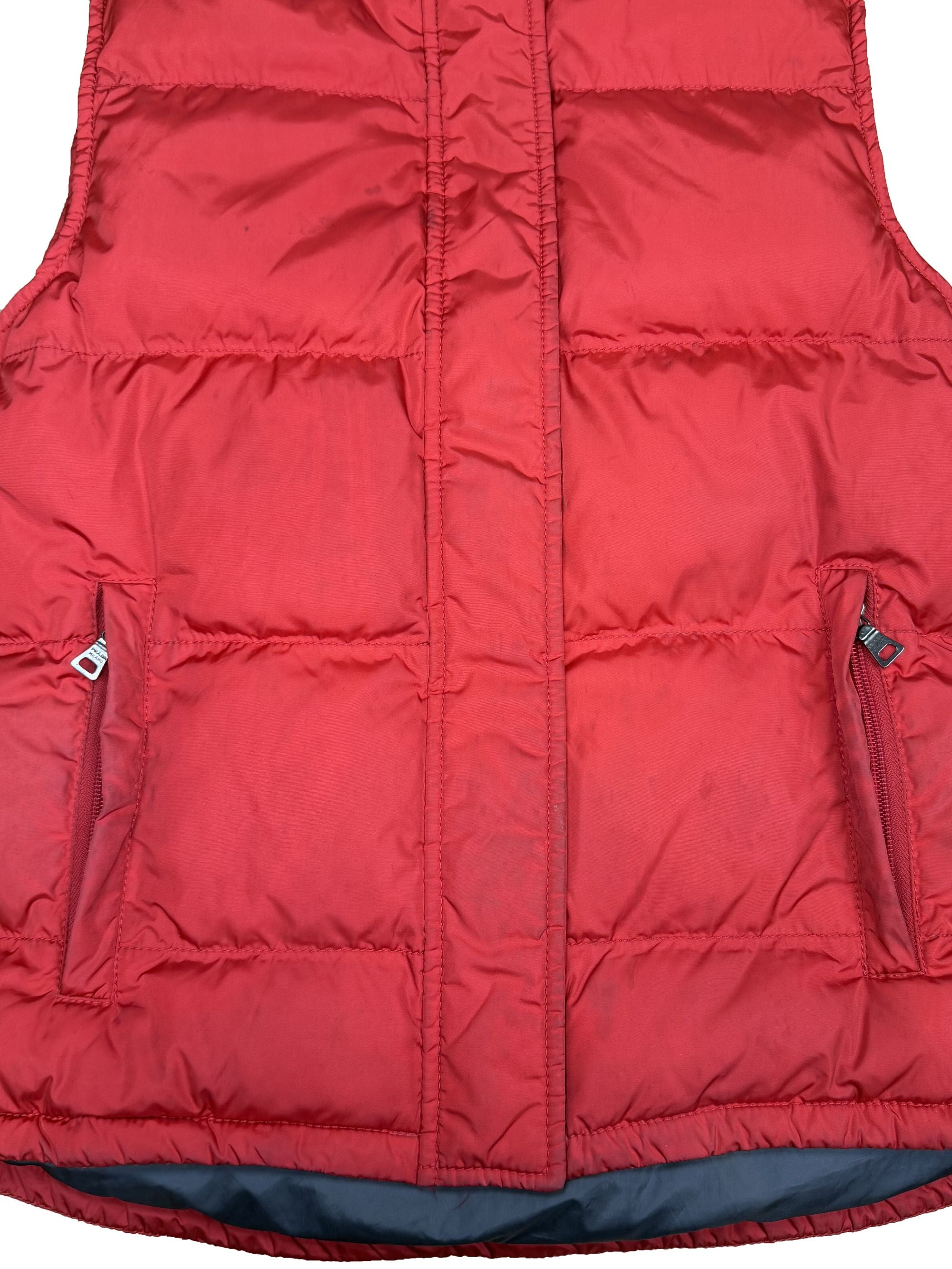 Prada Down Gilet - Red Prada