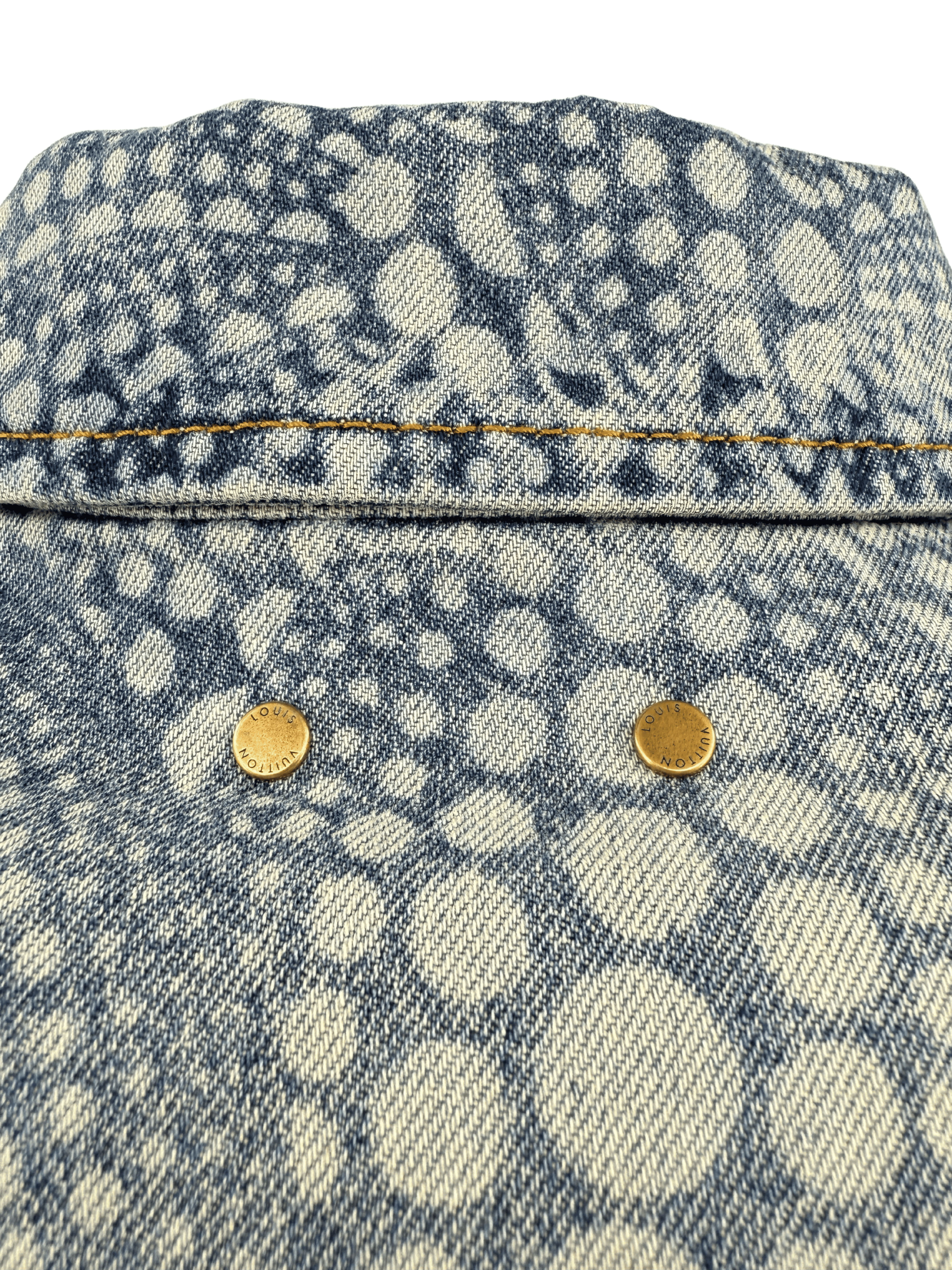 Louis Vuitton x Yayoi Kusama Denim Jacket - Blue (Unused)