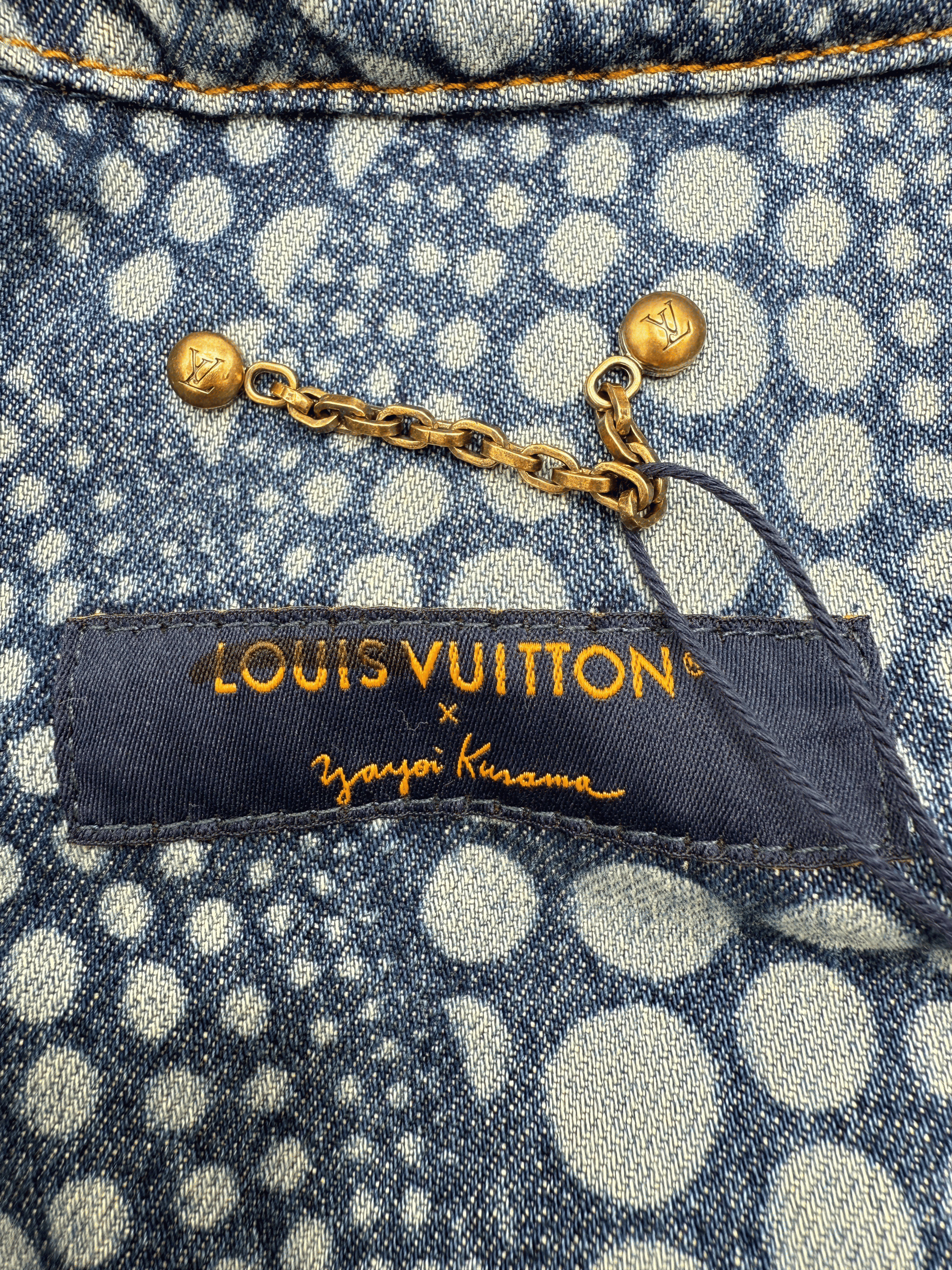 Louis Vuitton x Yayoi Kusama Denim Jacket - Blue (Unused)