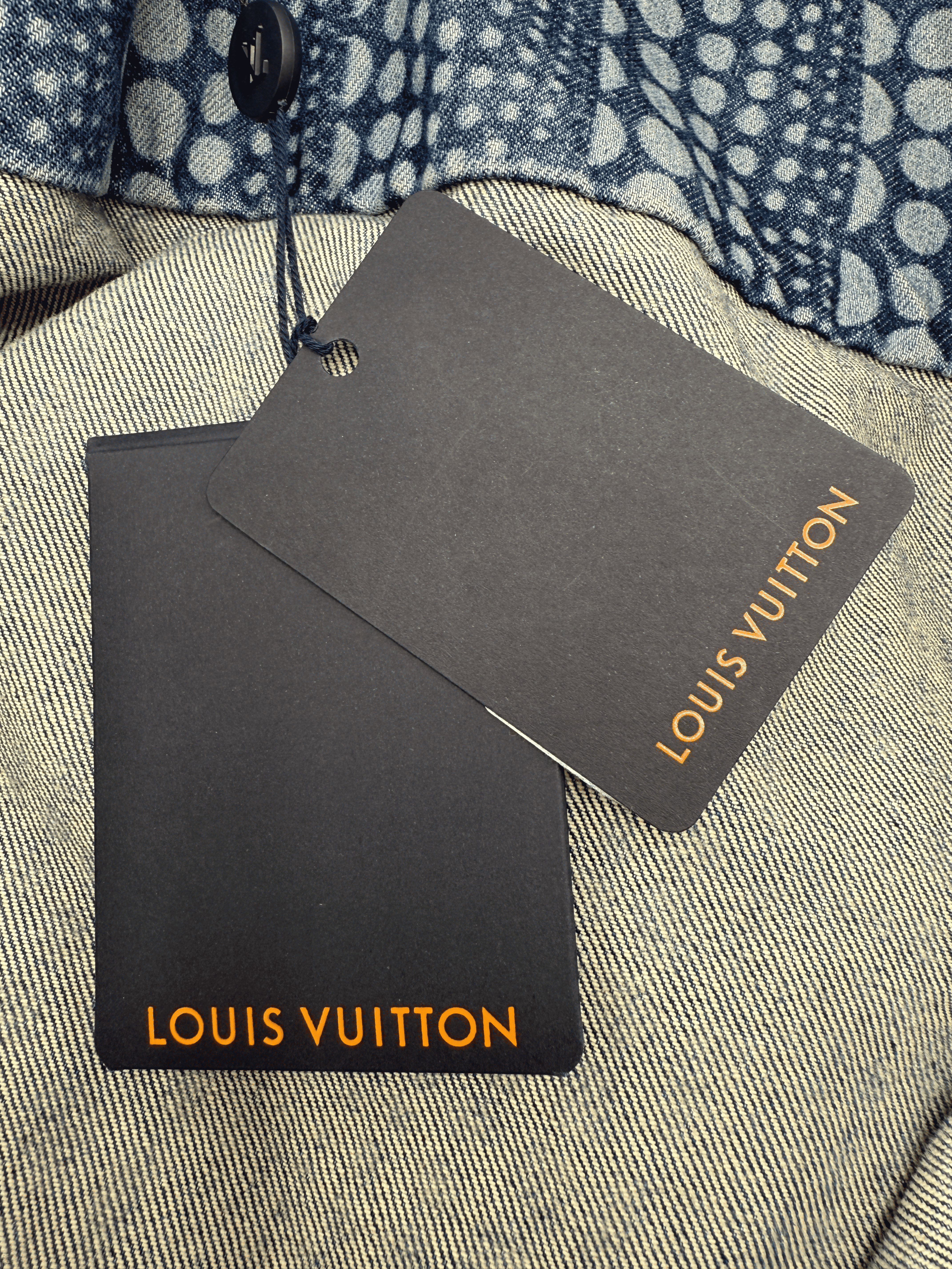 Louis Vuitton x Yayoi Kusama Denim Jacket - Blue (Unused)