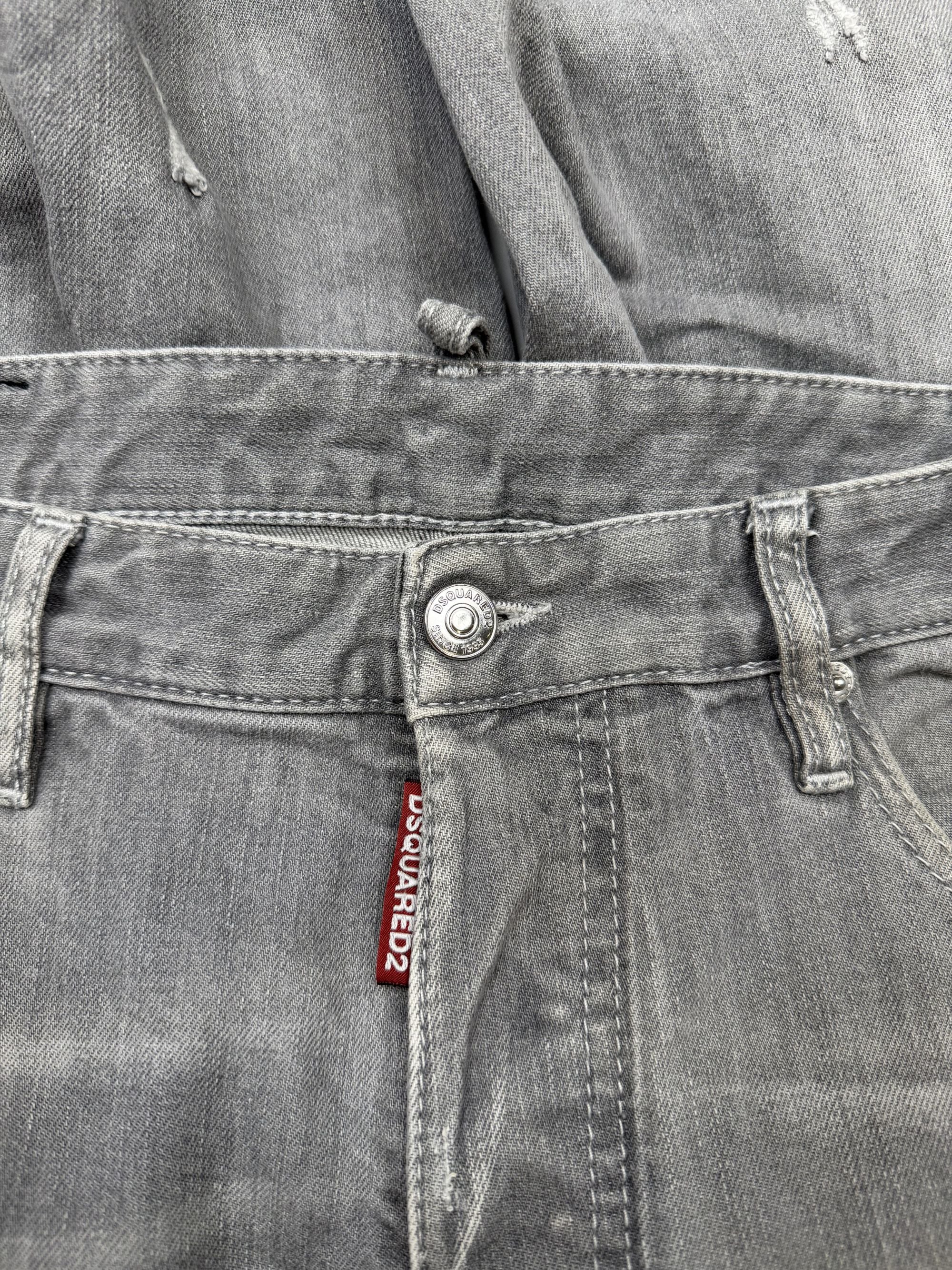 DSquared2 Distressed Jeans - Grey Dsquared2