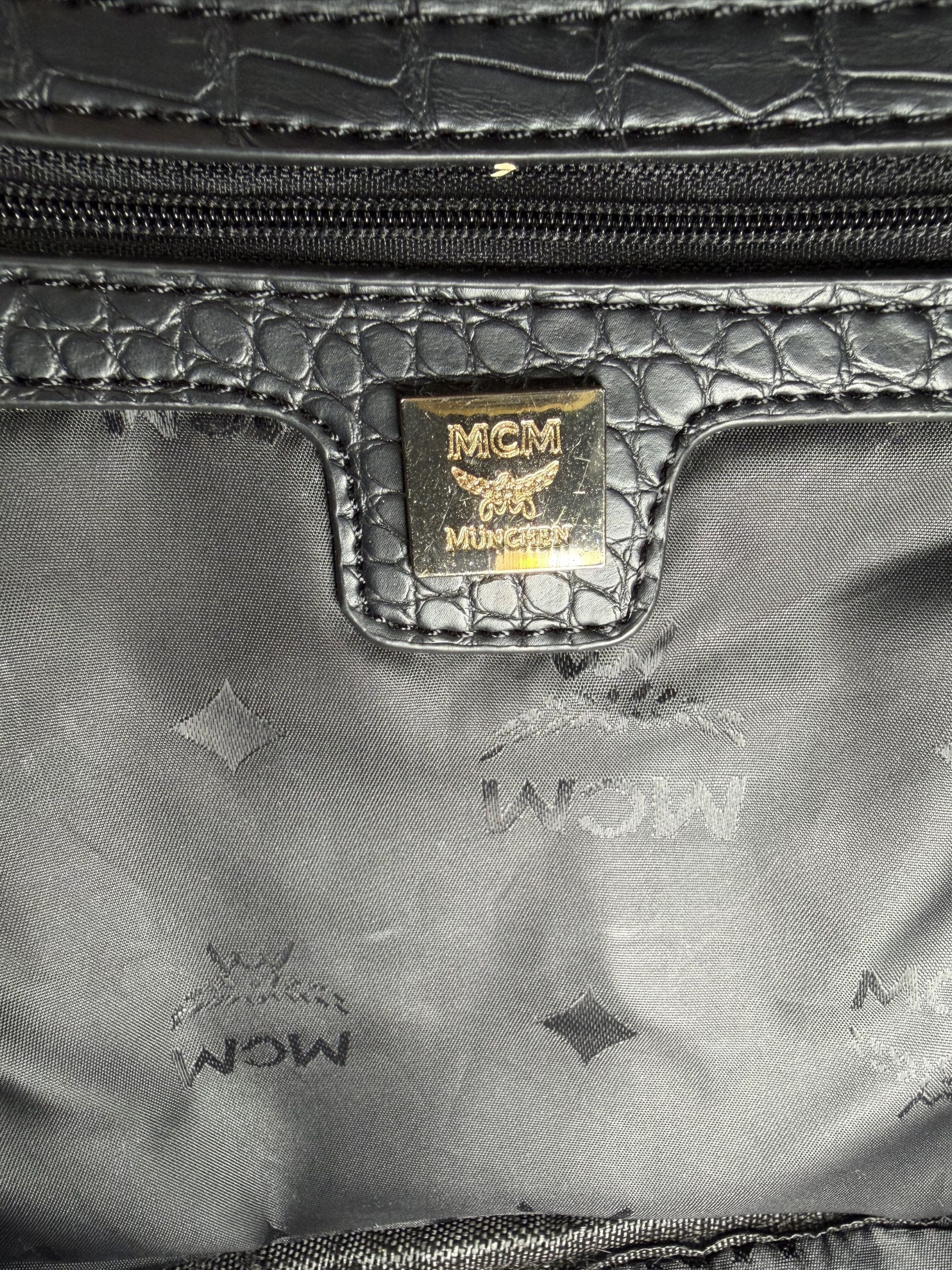 MCM Zip Backpack - Black MCM