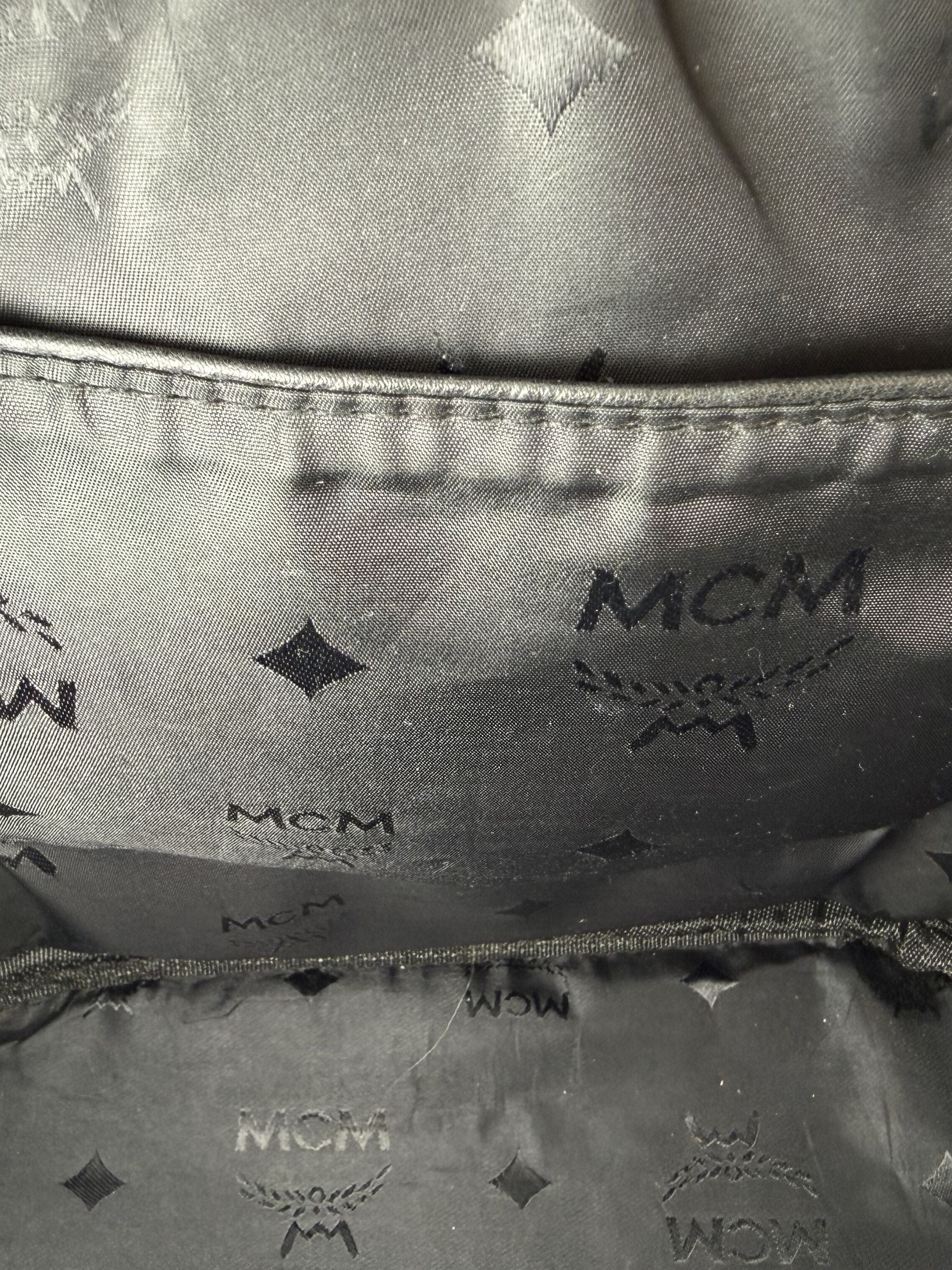 MCM Zip Backpack - Black MCM