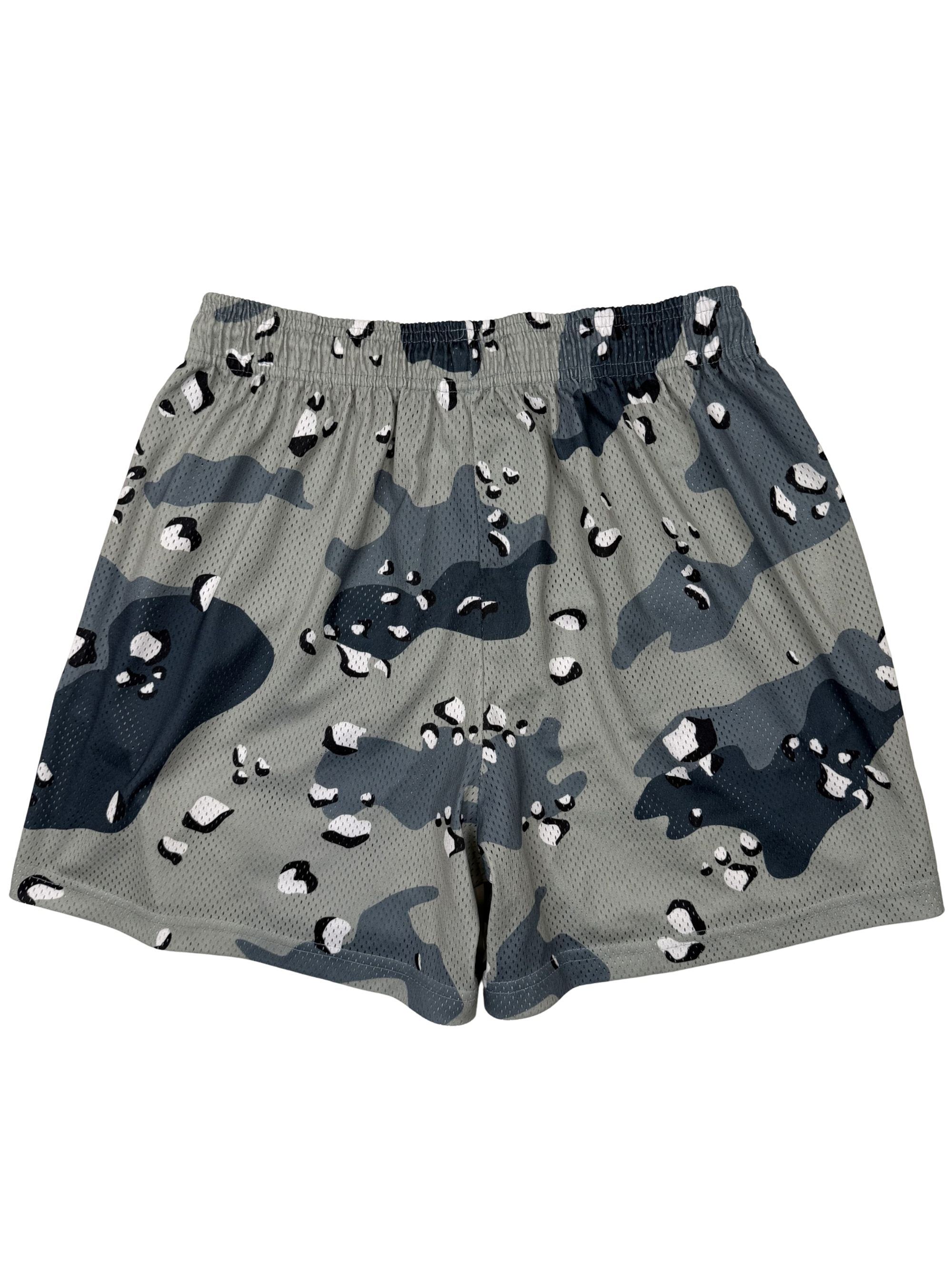 Eric Emanuel Mesh Camo Shorts - Blue Eric Emanuel