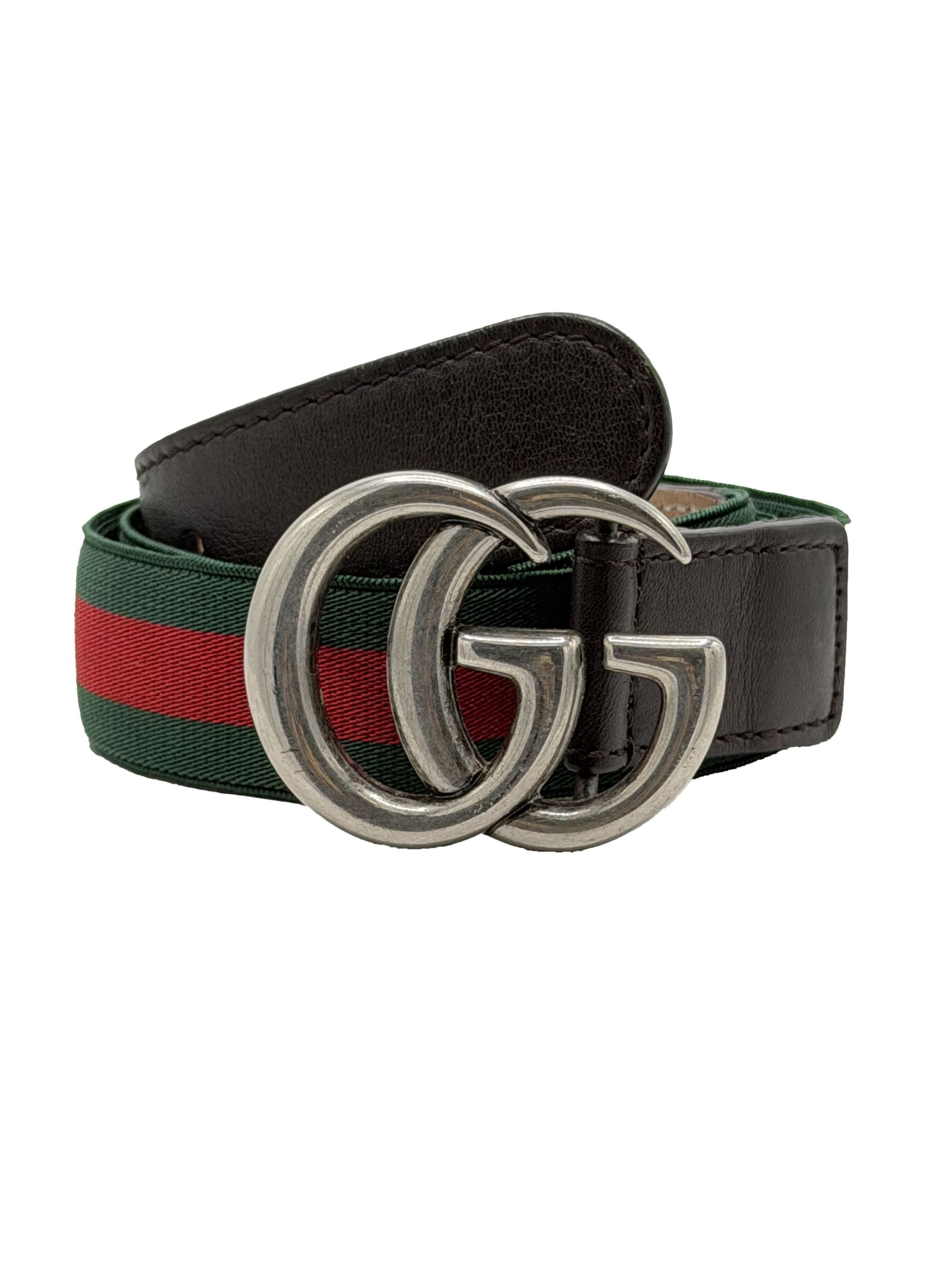 Gucci GG Belt - Red/Green Gucci