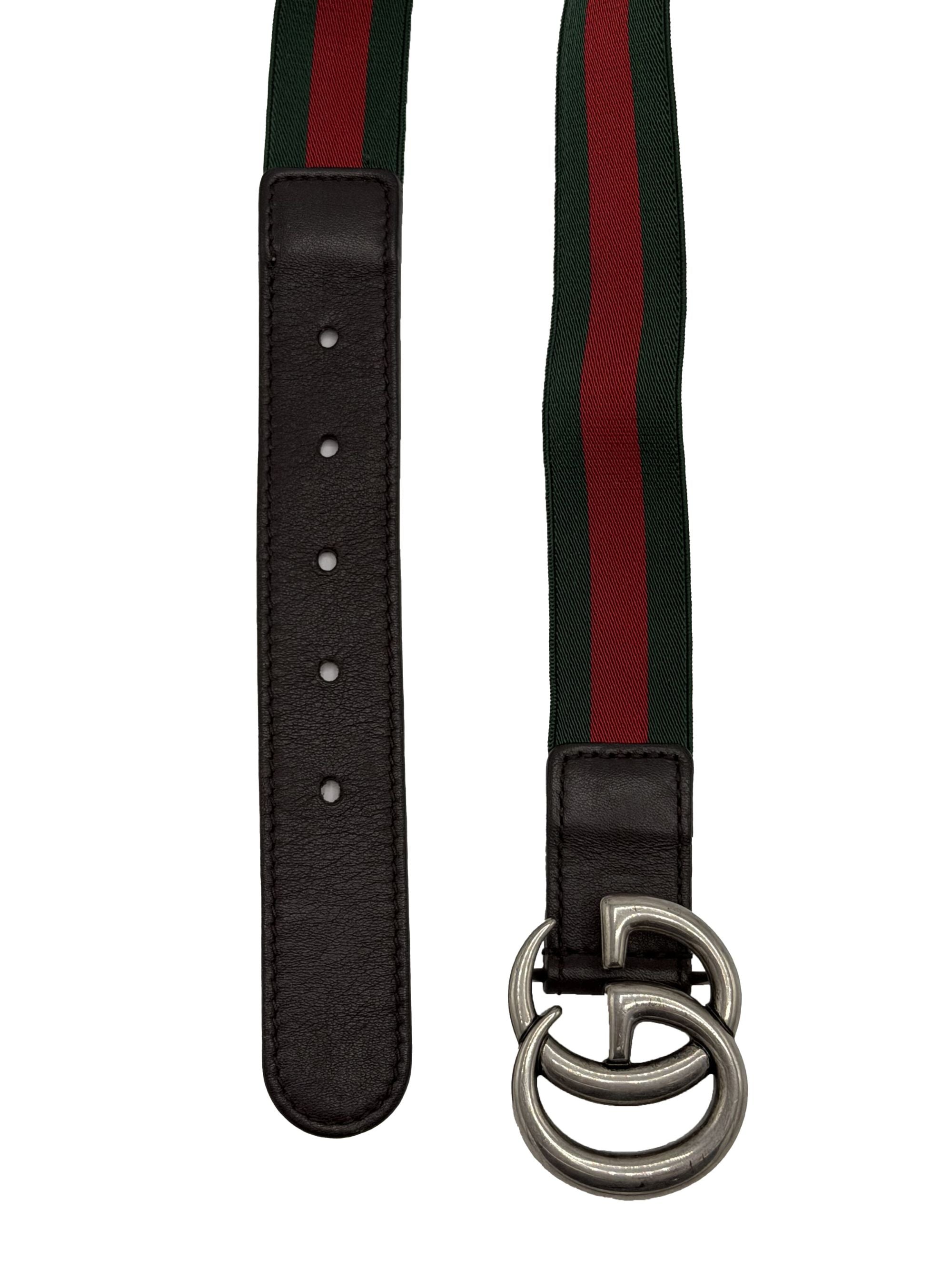 Gucci GG Belt - Red/Green Gucci