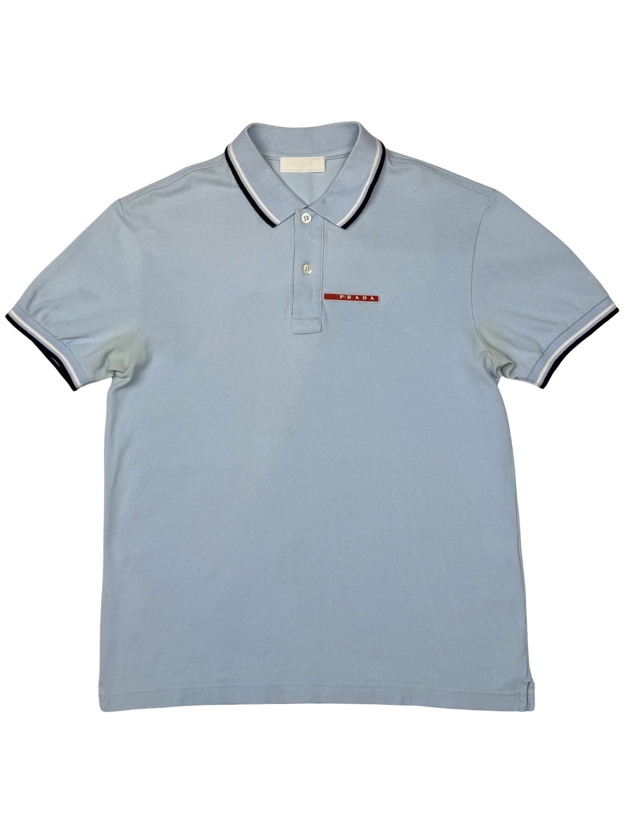 Prada Logo Polo - Blue Prada