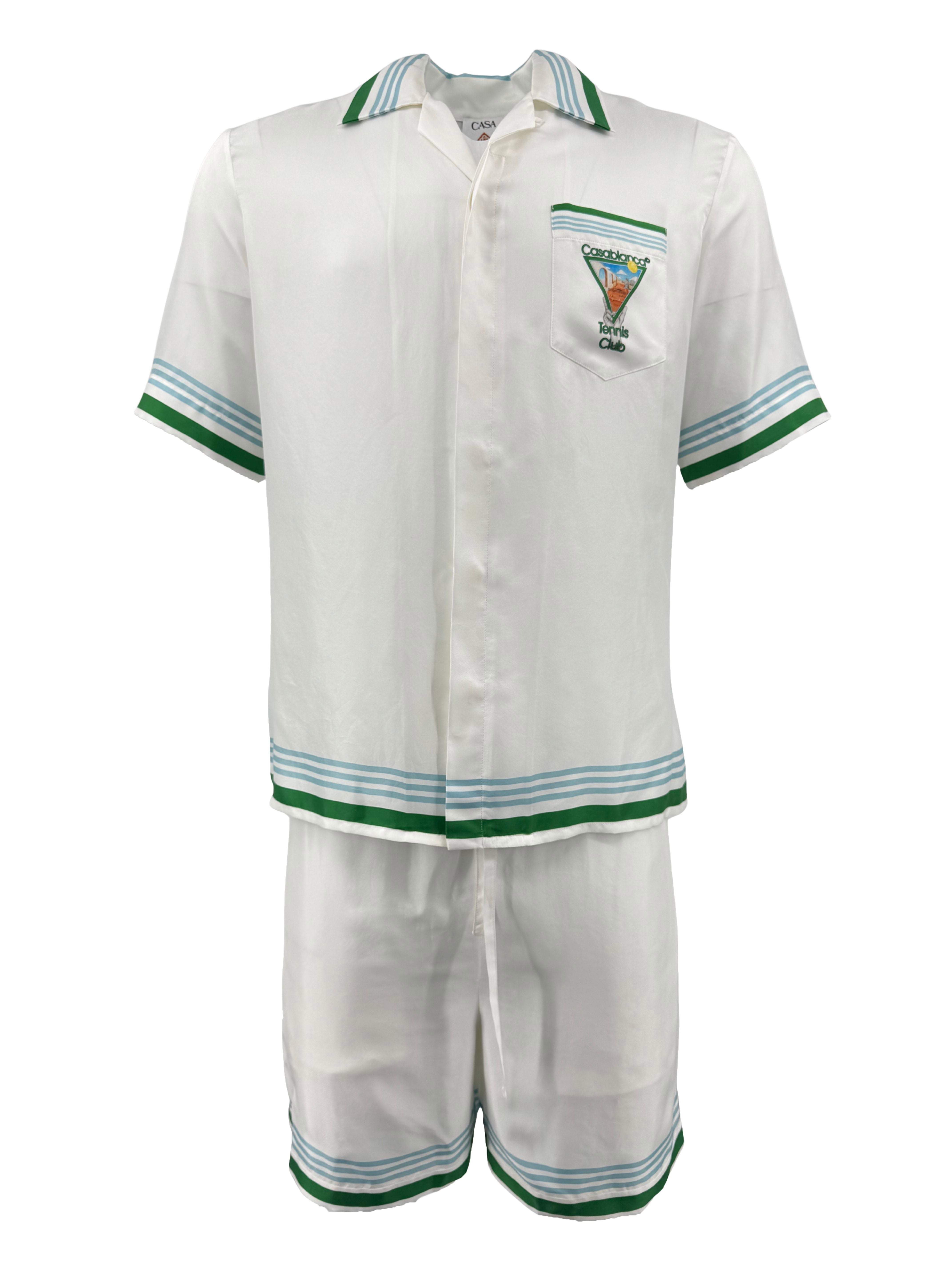 Casablanca Tennis Club Silk Set Casablanca