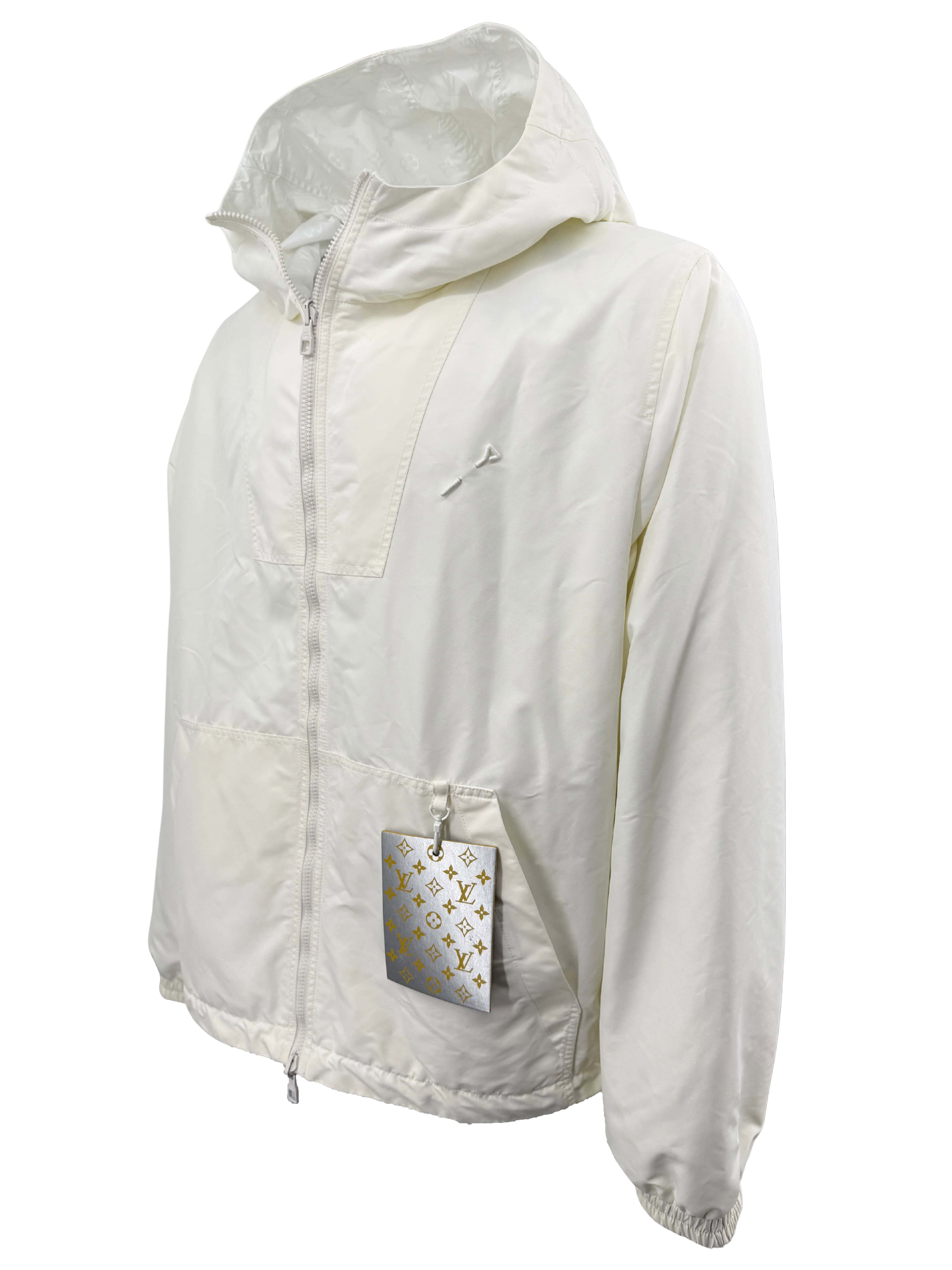 Louis Vuitton Reversible Monogram Windbreaker - White