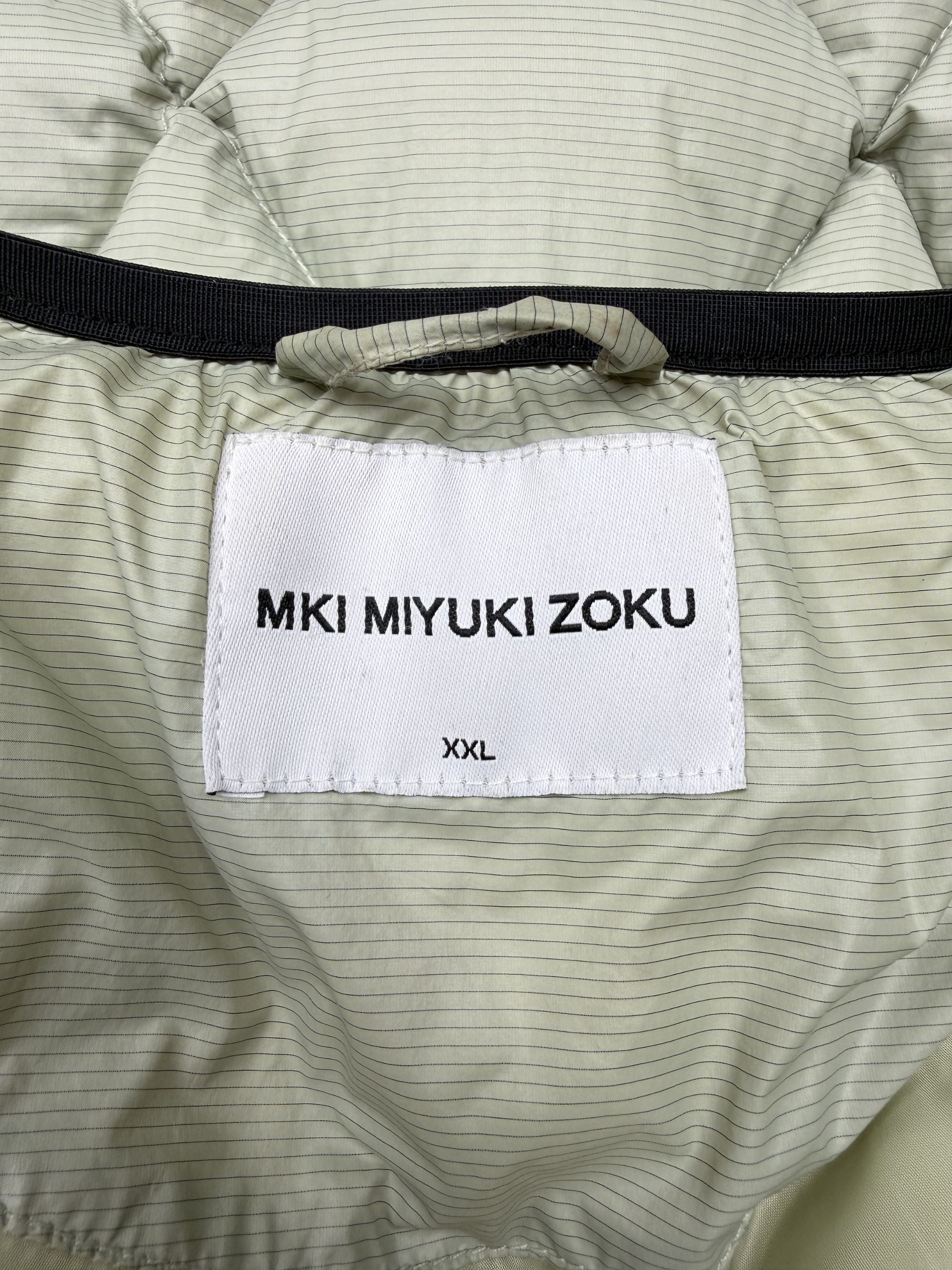 Mki Miyuki-Zoku Down Vest - Green Mki Miyuki-Zoku