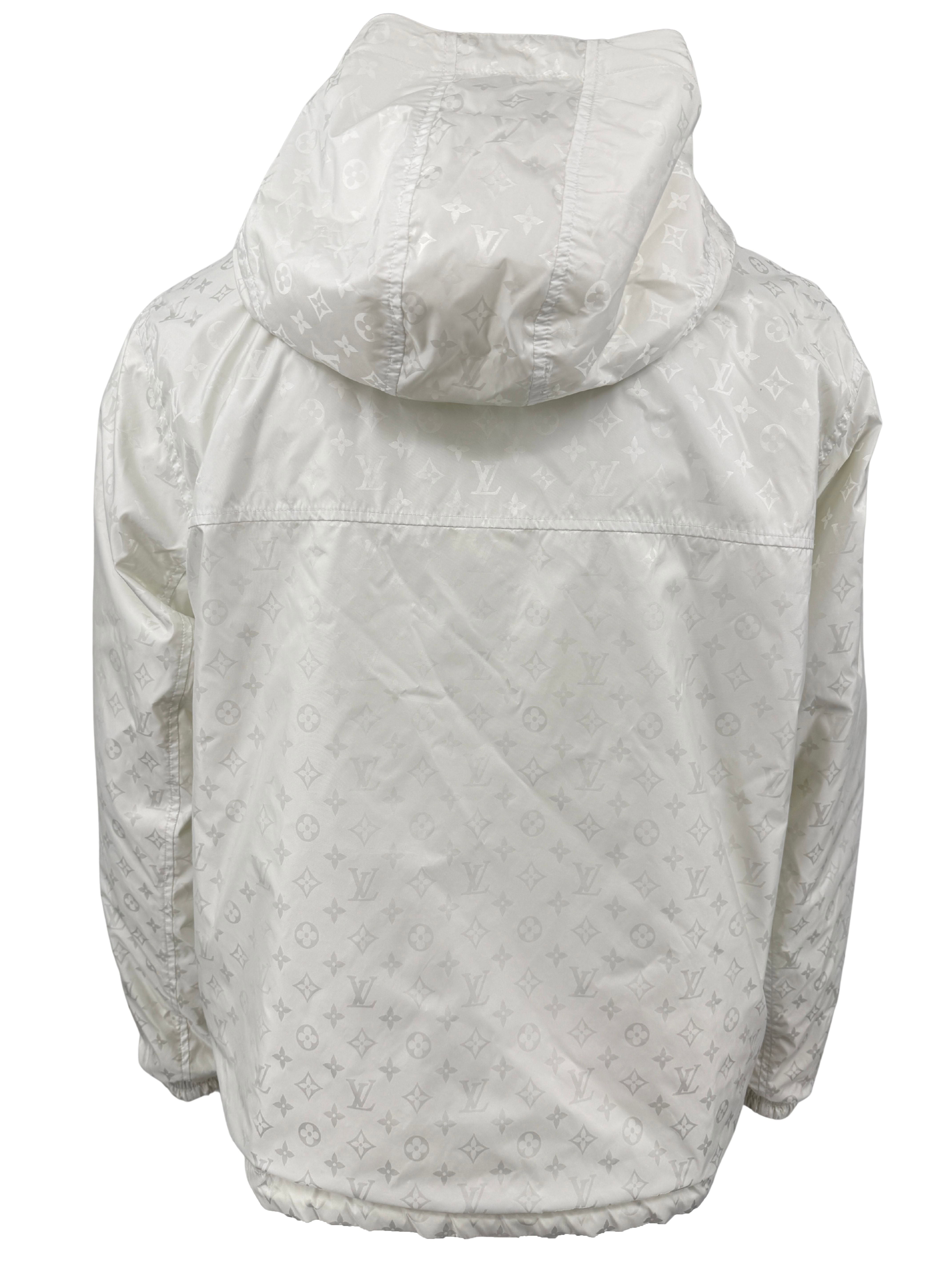 Louis Vuitton Reversible Monogram Windbreaker - White
