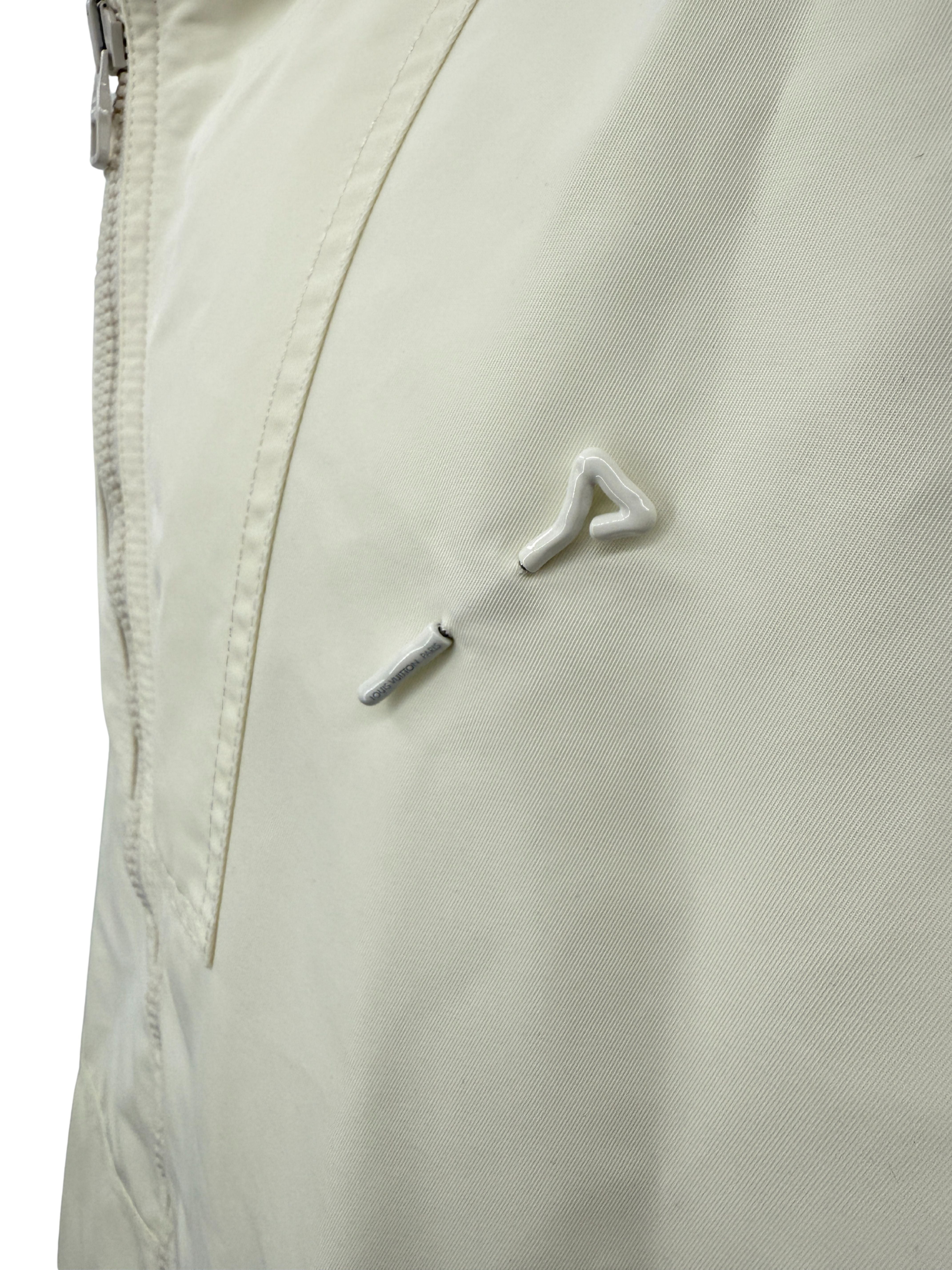 Louis Vuitton Reversible Monogram Windbreaker - White