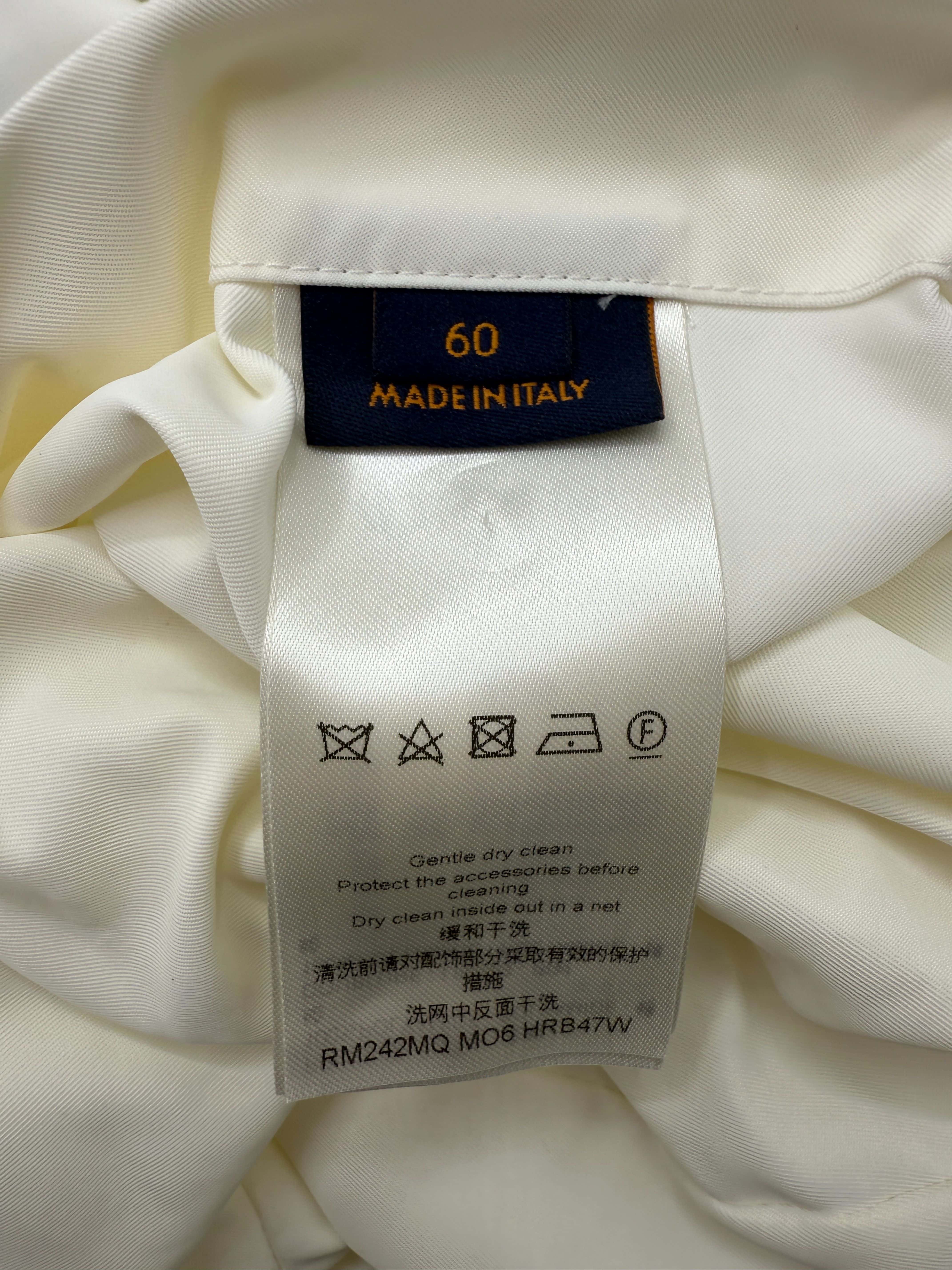 Louis Vuitton Reversible Monogram Windbreaker - White