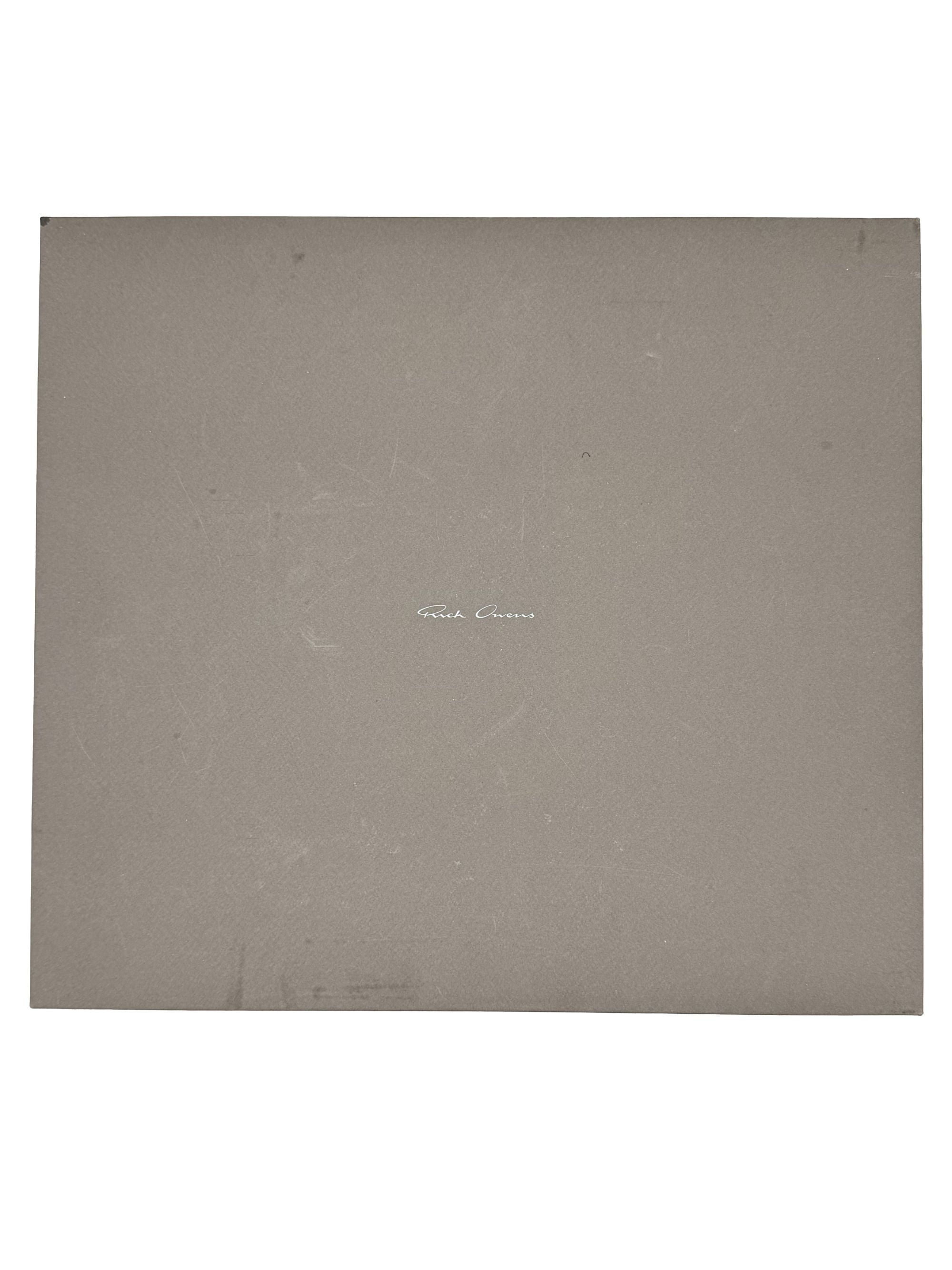 Rick Owens Geobasket Jumbo Lace Sneakers - Black NO COST PRICE Rick Owens