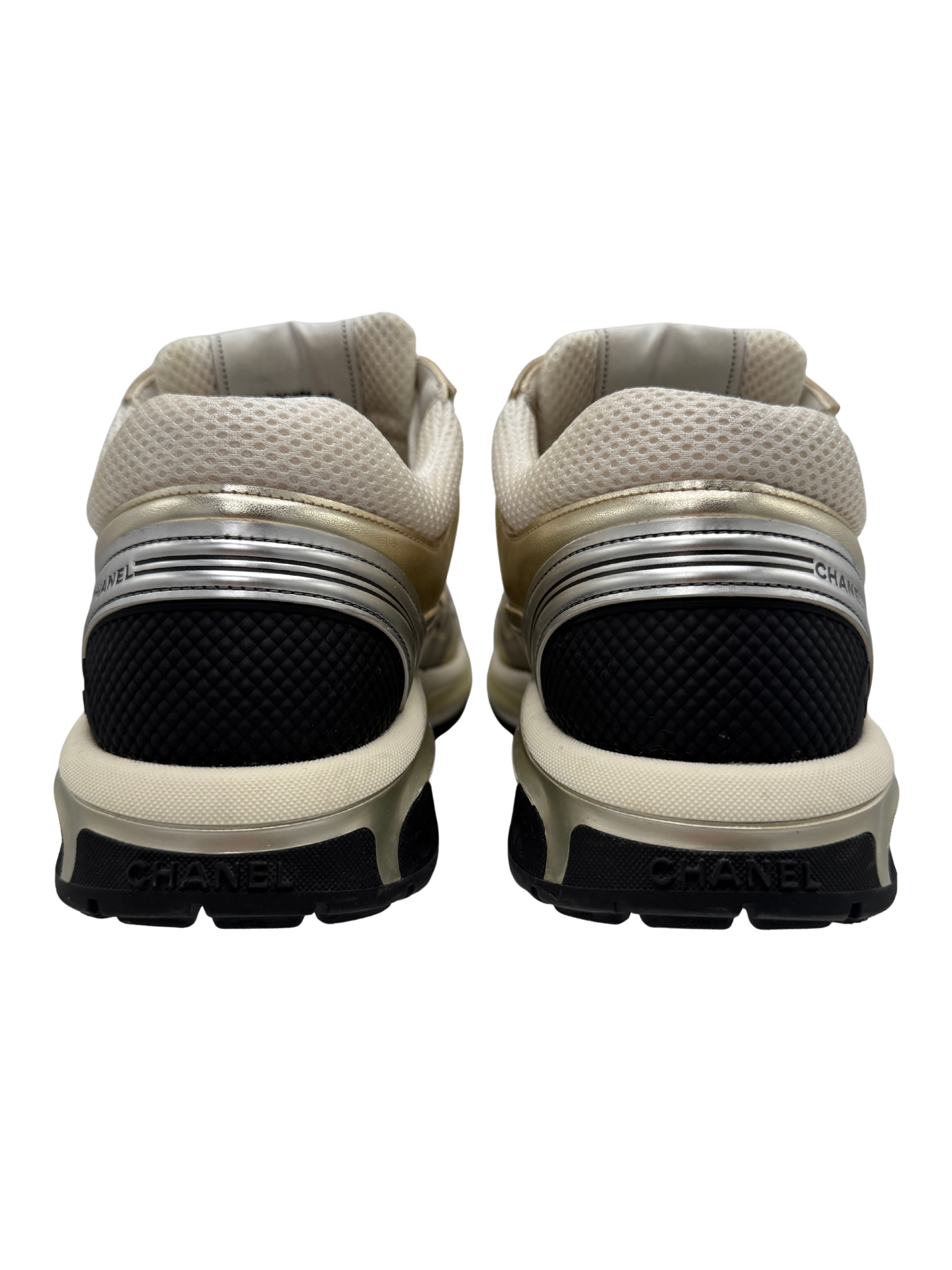 Chanel CC Runner Trainer - Gold Chanel