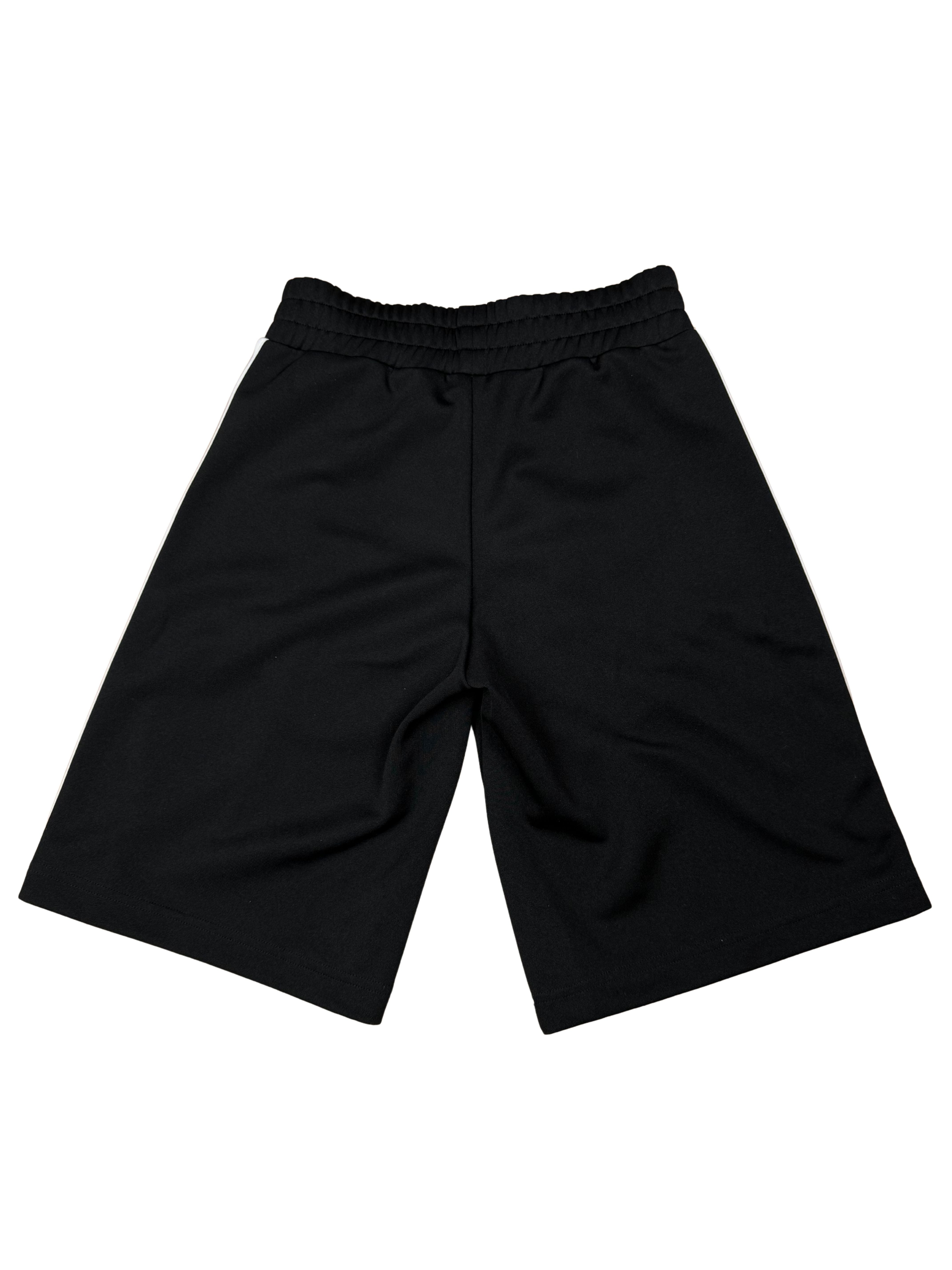 Palm Angels Stripe Shorts - Black Palm Angels