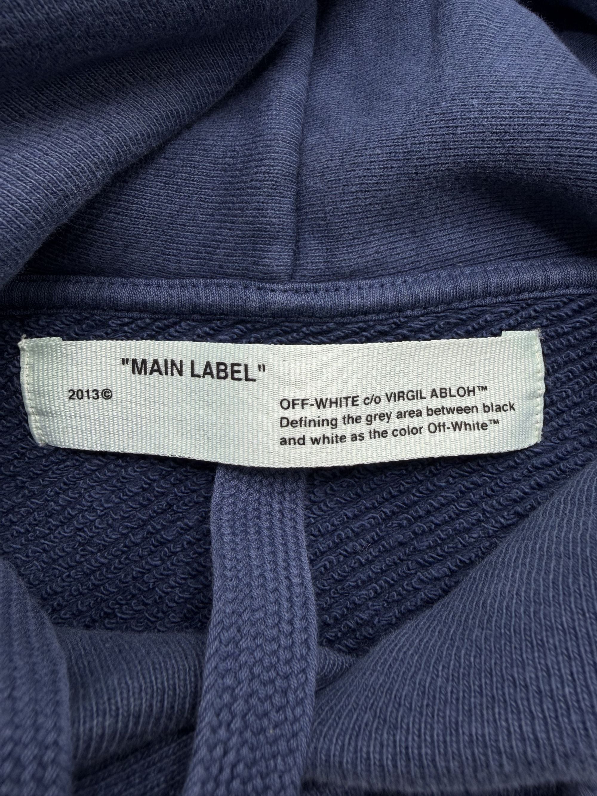 Off White Impressionism Summer 1863 Hoodie - Blue Off-White