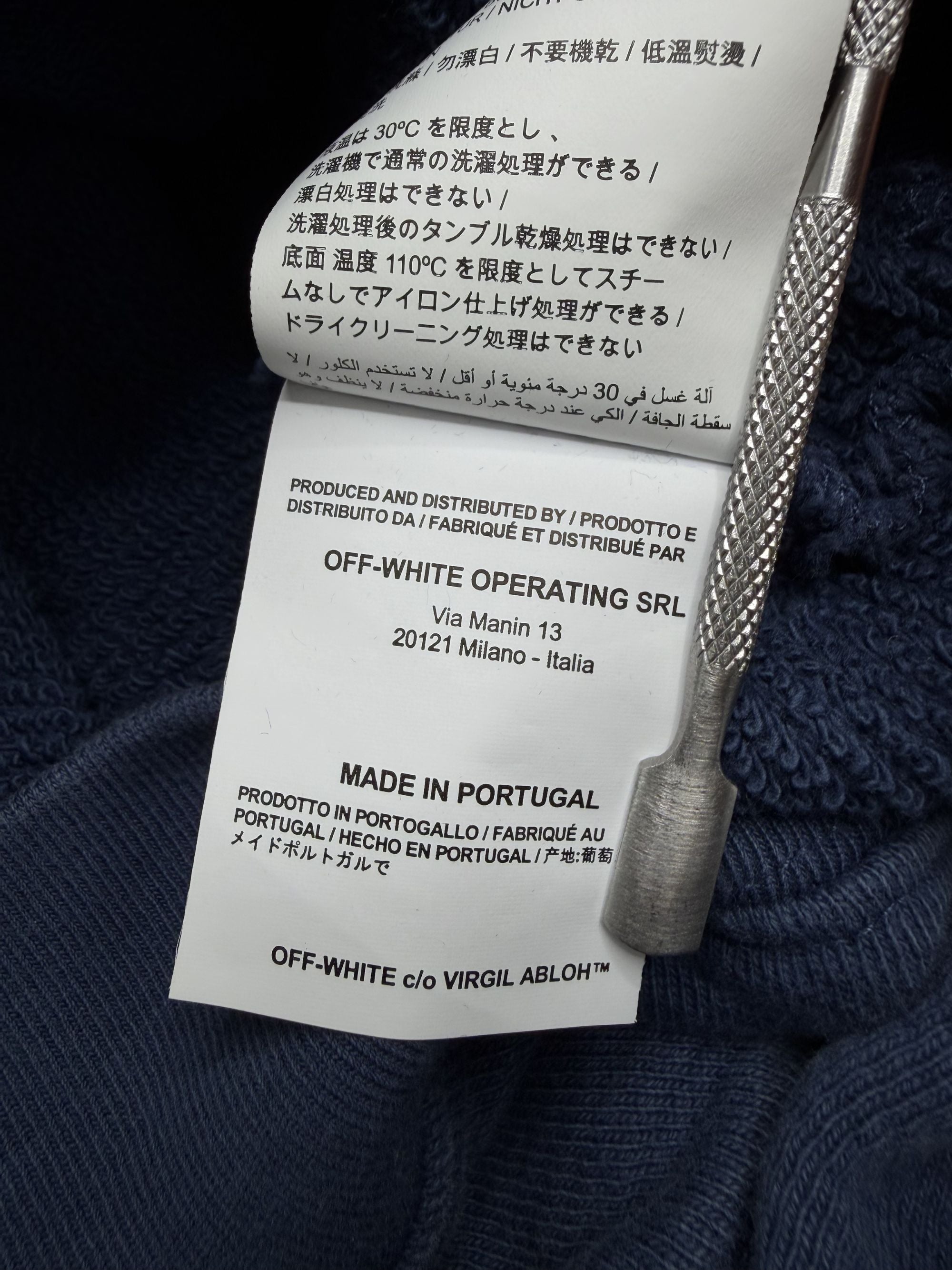 Off White Impressionism Summer 1863 Hoodie - Blue Off-White