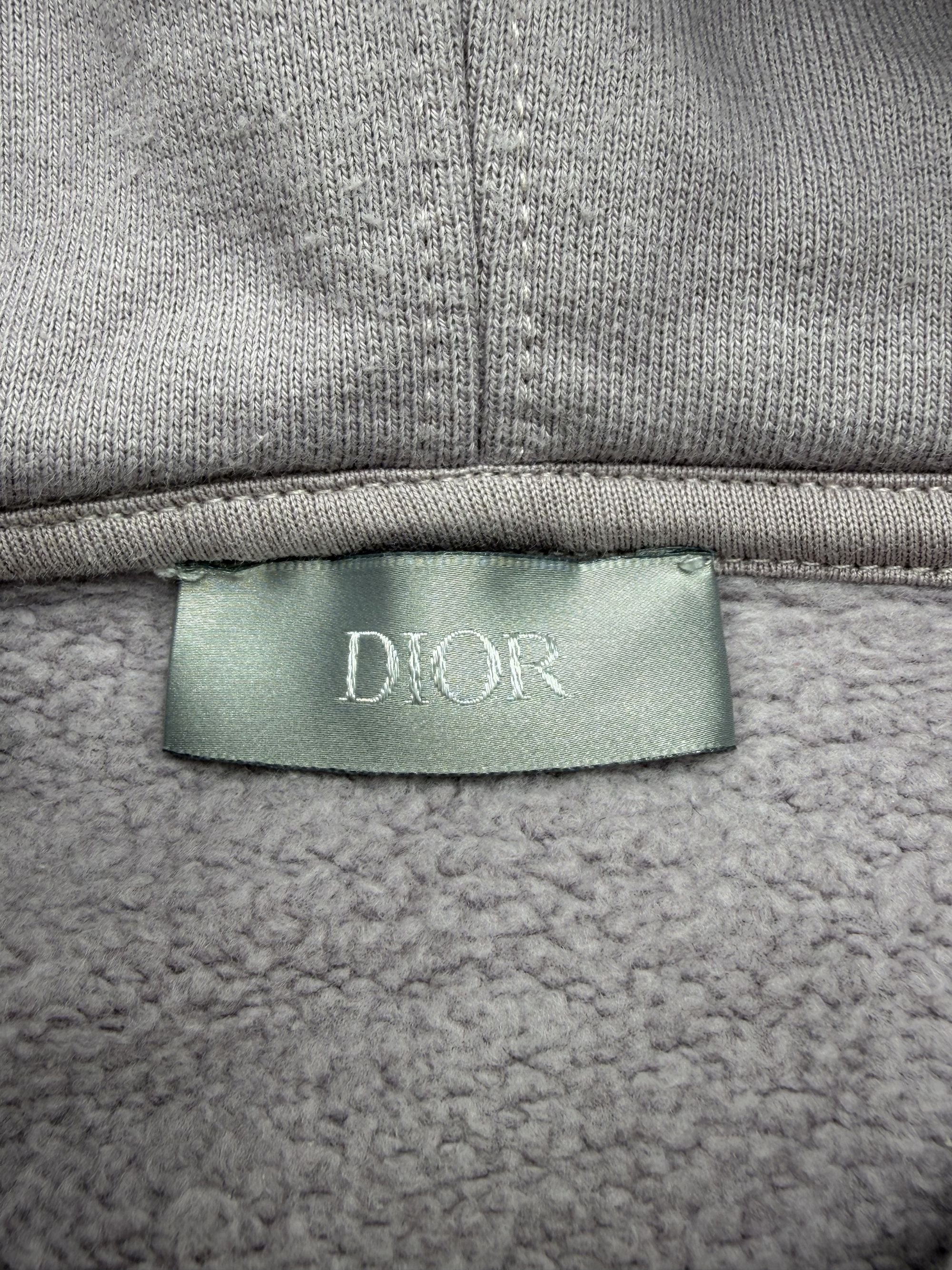 Dior CD Embroidered Hoodie - Lilac Dior