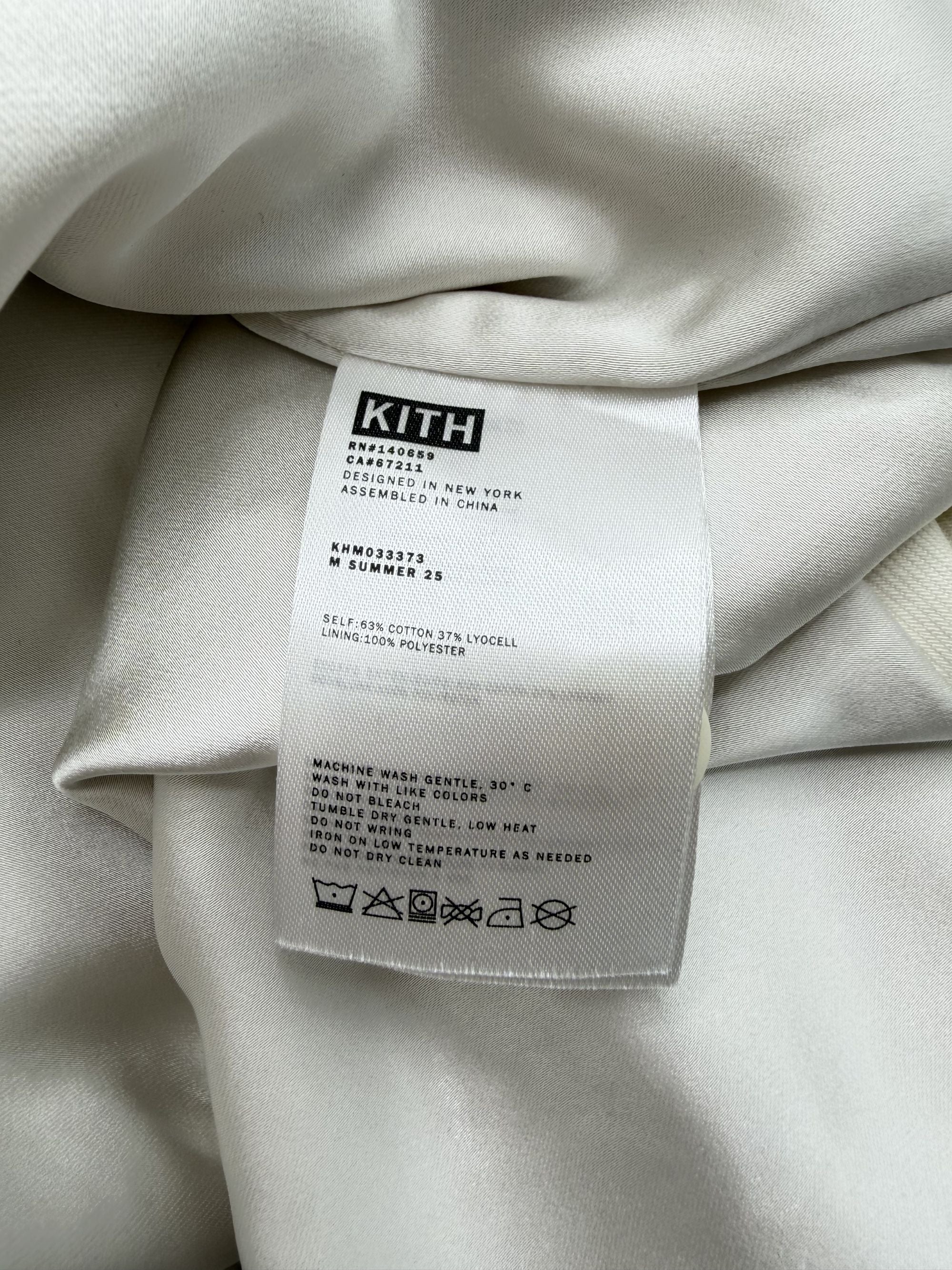 Kith Button Up Shirt - Cream KITH