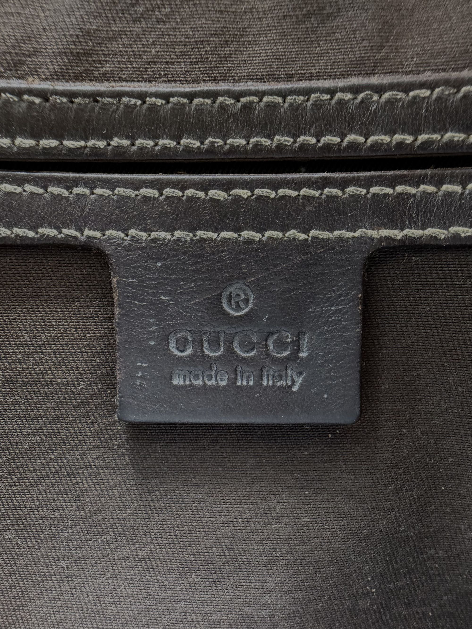 Gucci GG Supreme Messenger Bag - Brown Gucci