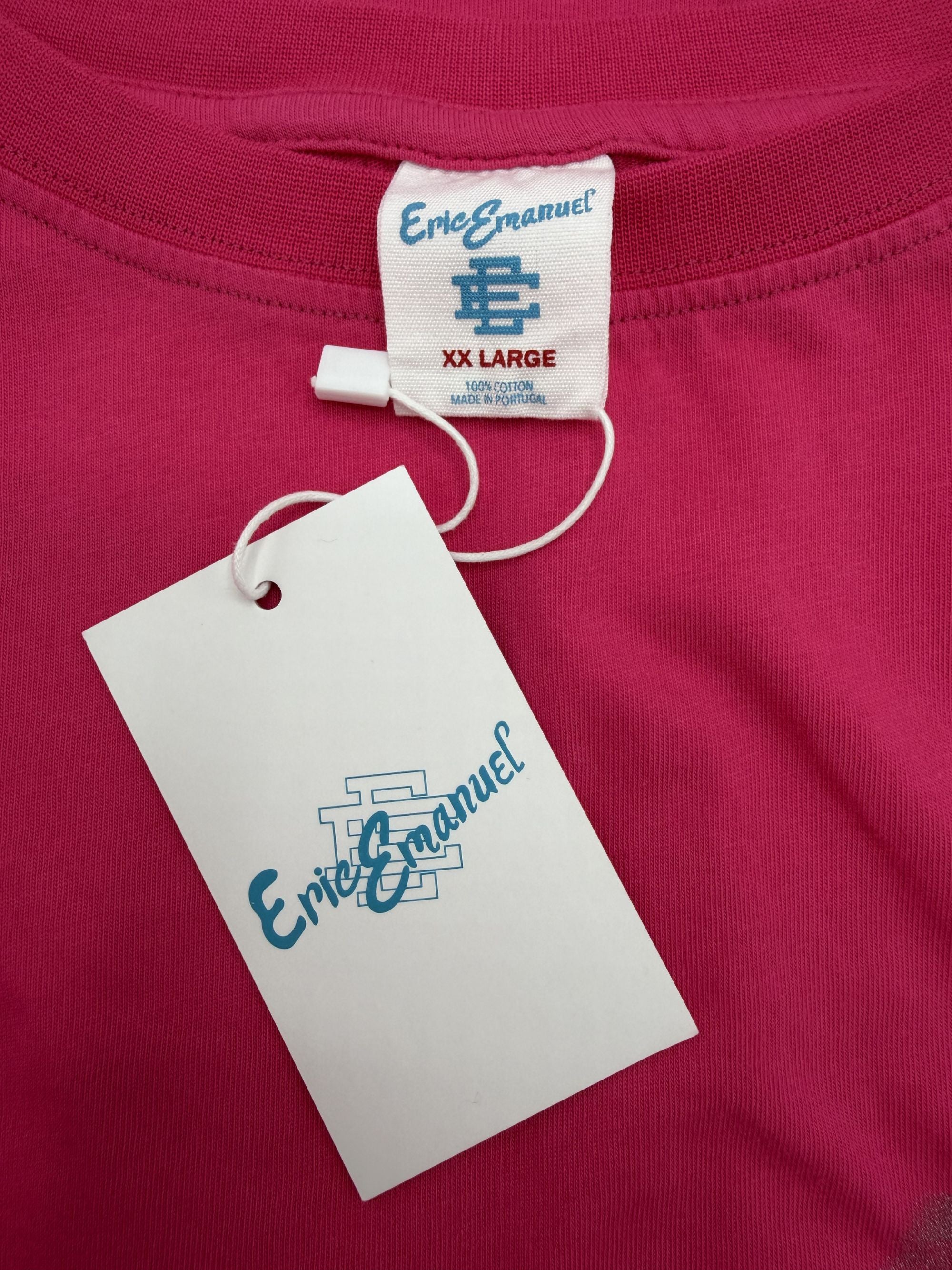 Eric Emanuel Logo T-Shirt - Pink (Unused) Eric Emanuel
