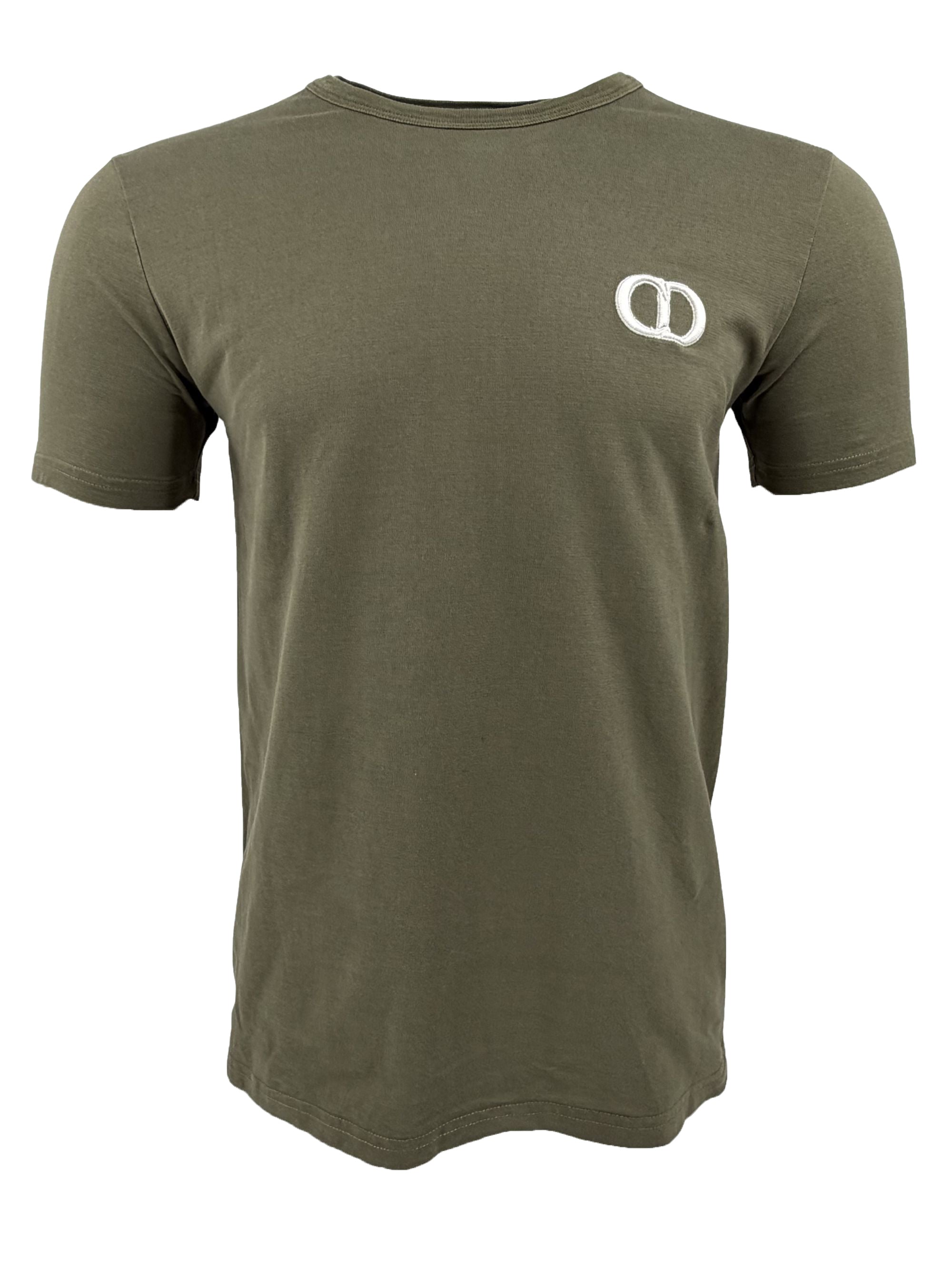 Dior CD Embroidered T-Shirt - Khaki Dior