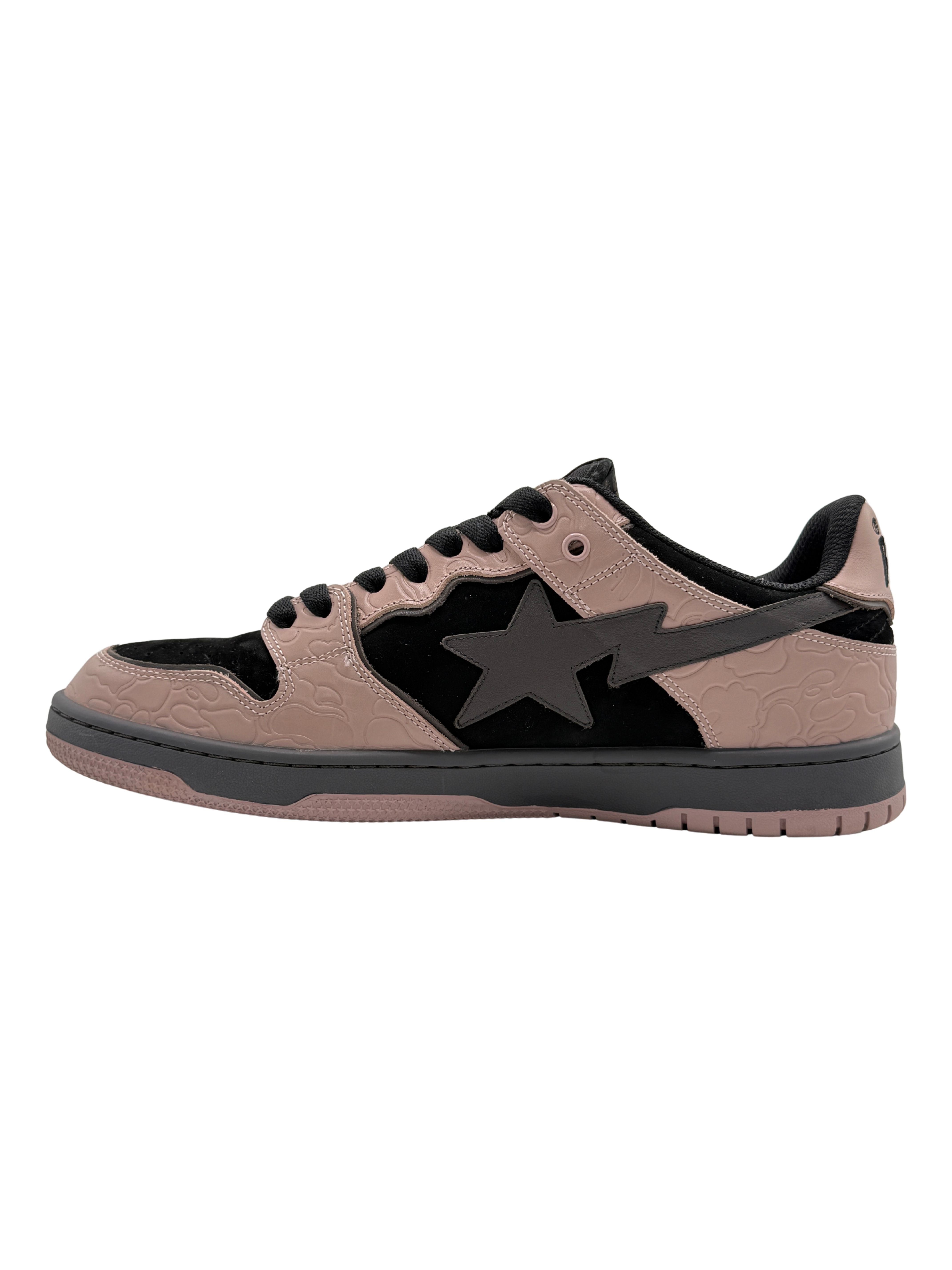 BAPE SK8 STA Trainer - Black / Pink BAPE