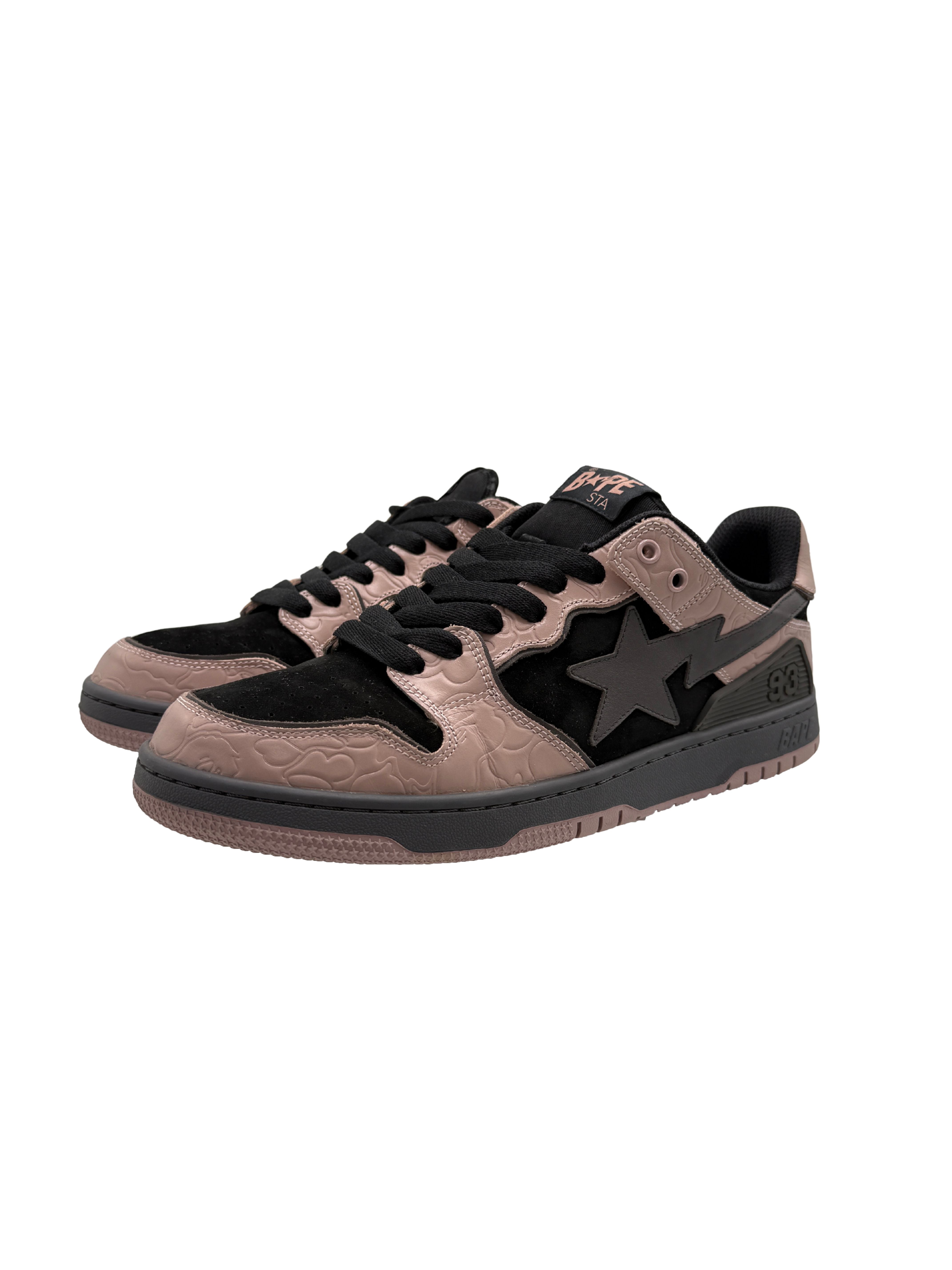 BAPE SK8 STA Trainer - Black / Pink BAPE