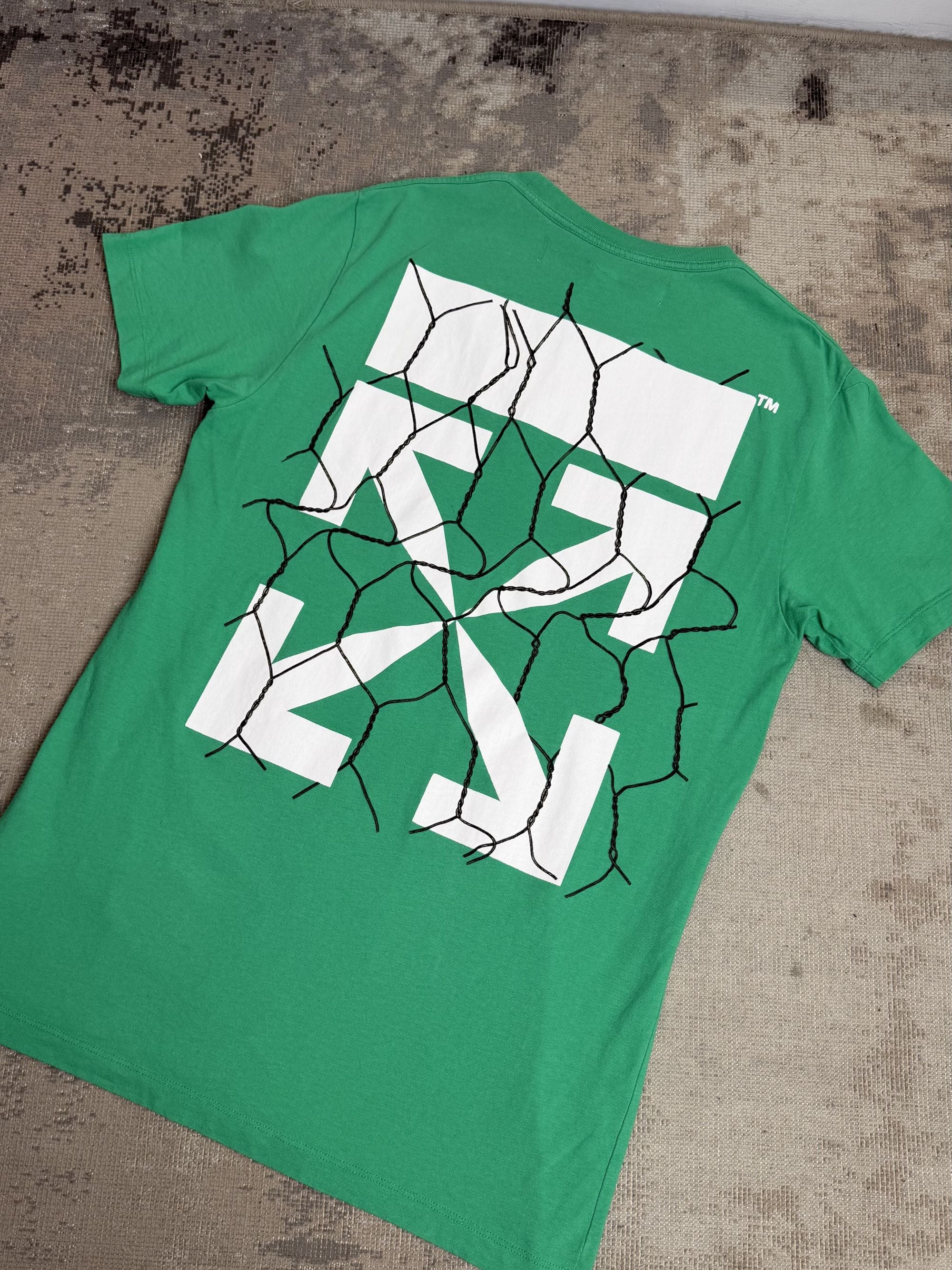 Off White Fence Arrow Logo T-Shirt Off-White