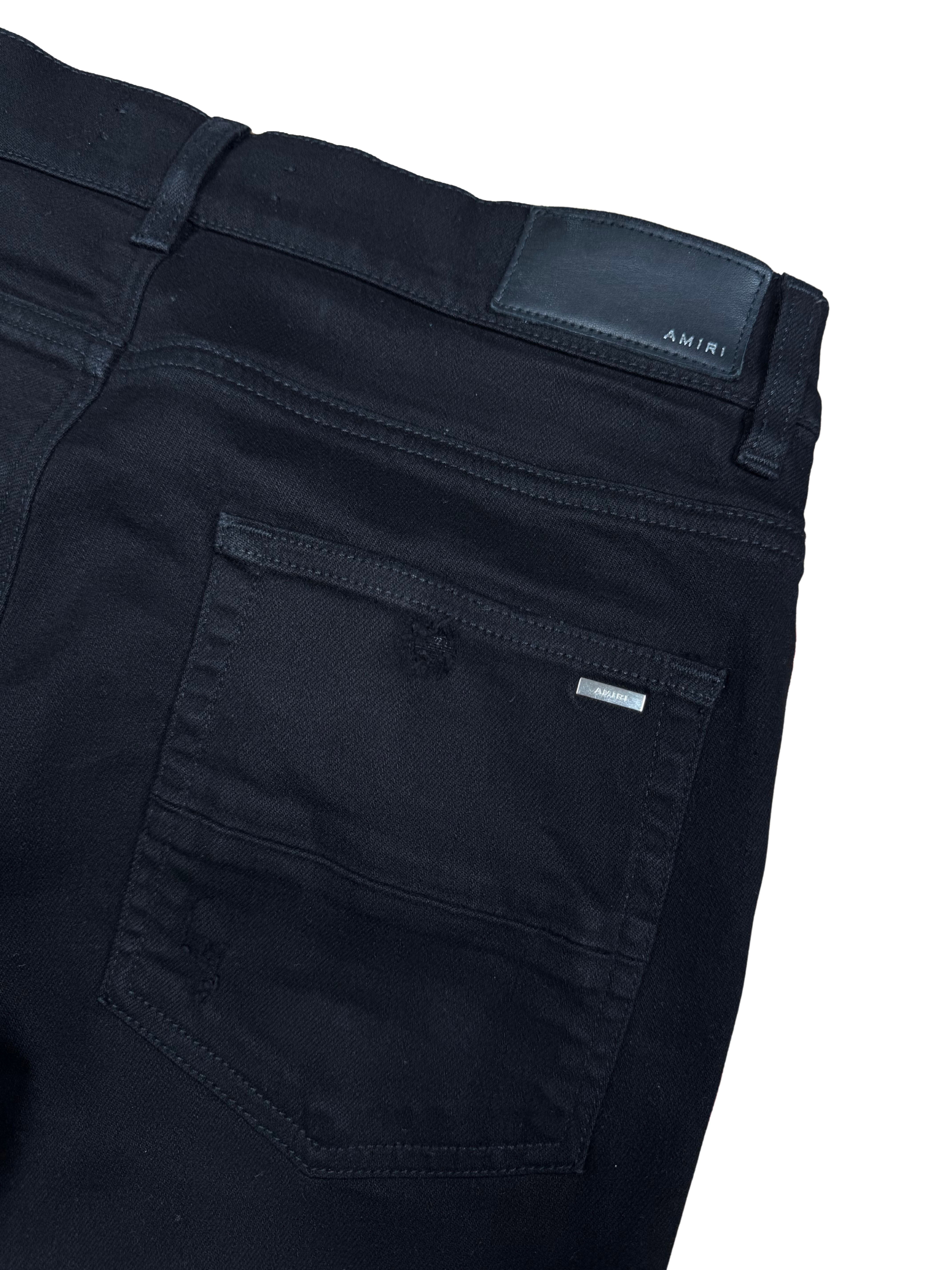 Amiri MX1 Bandana Jeans - Black Amiri