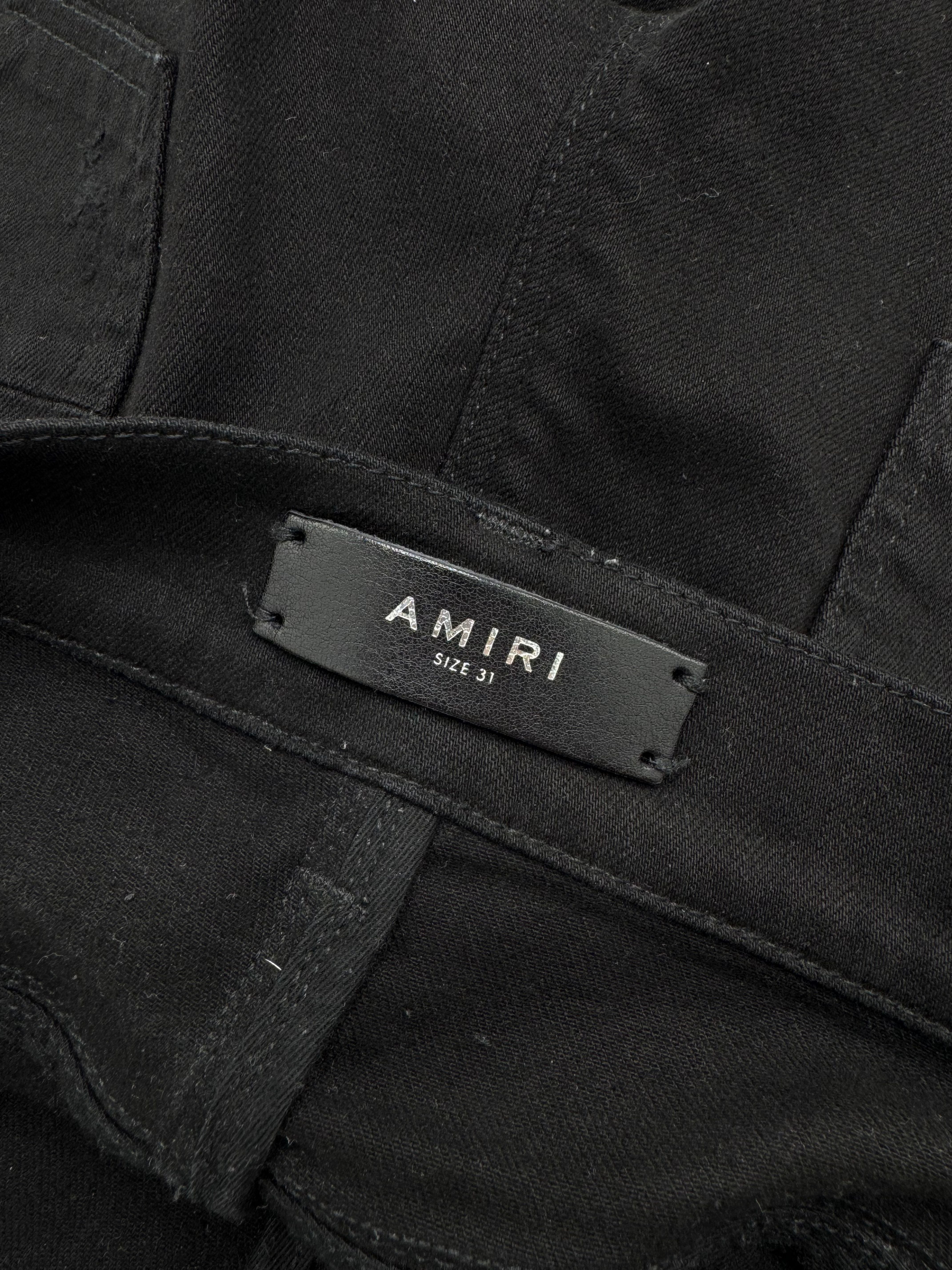 Amiri MX1 Bandana Jeans - Black Amiri