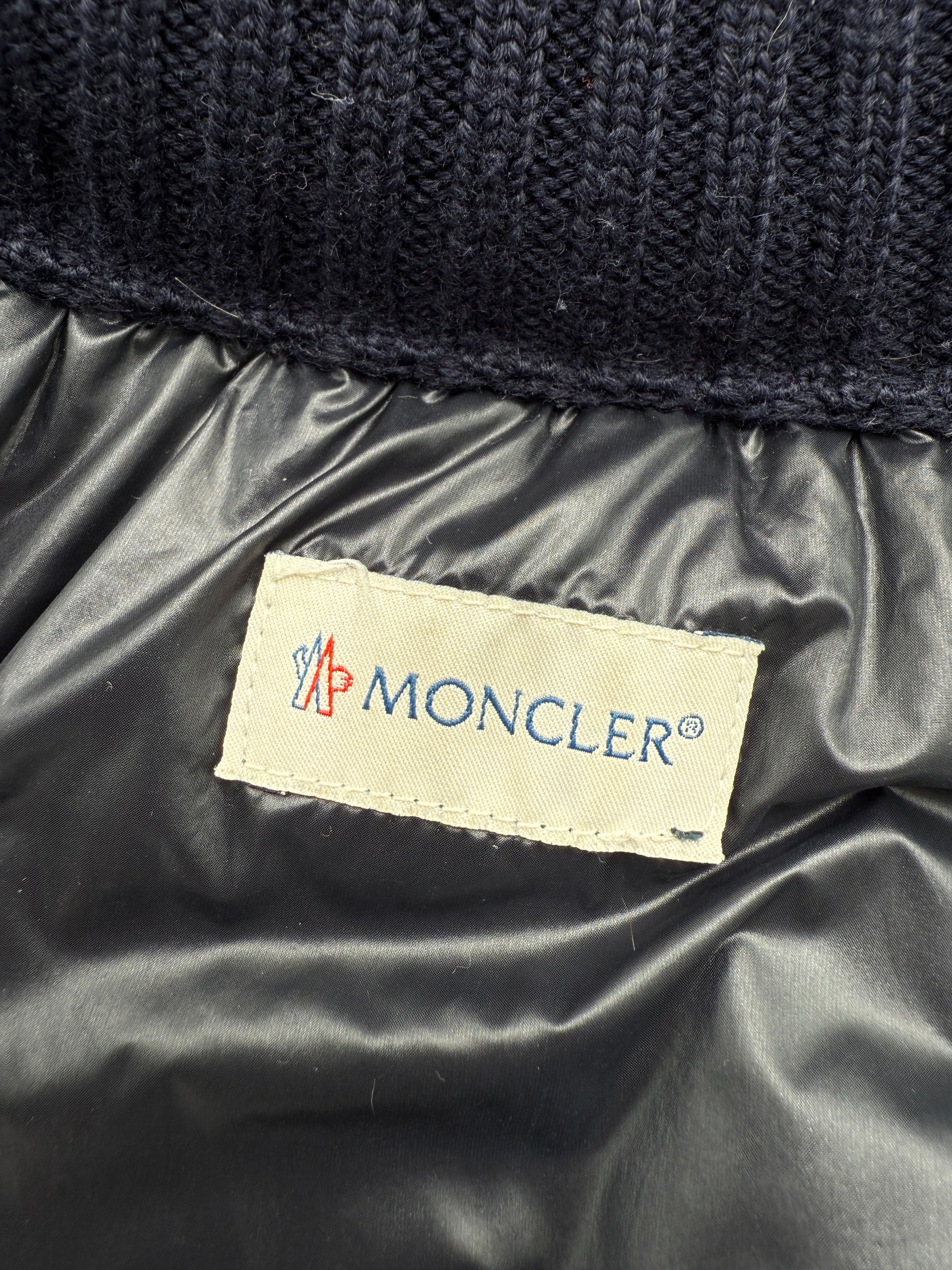 Moncler Maglione Tricot Gilet - Navy Moncler