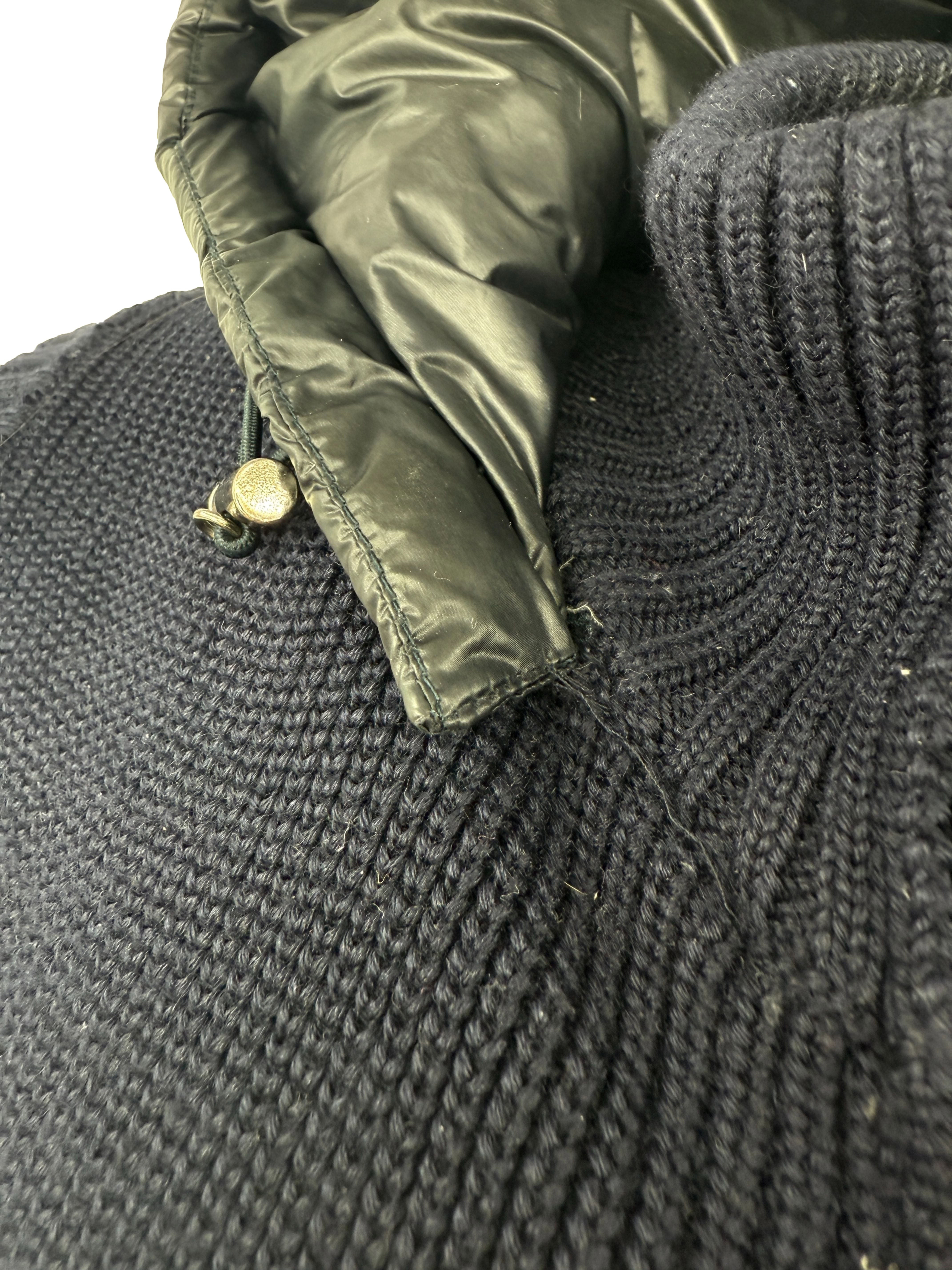 Moncler Maglione Tricot Gilet - Navy Moncler