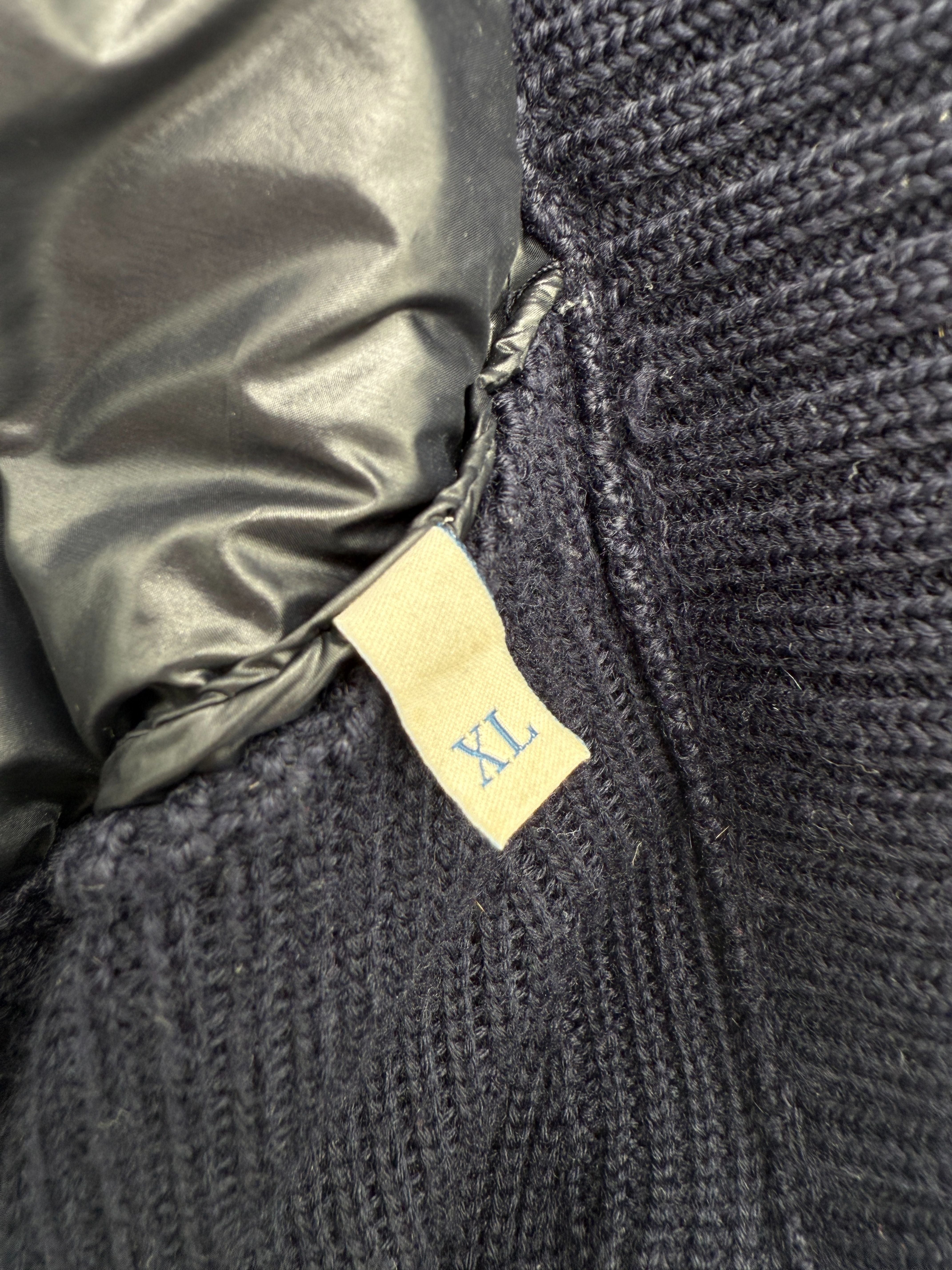 Moncler Maglione Tricot Gilet - Navy Moncler