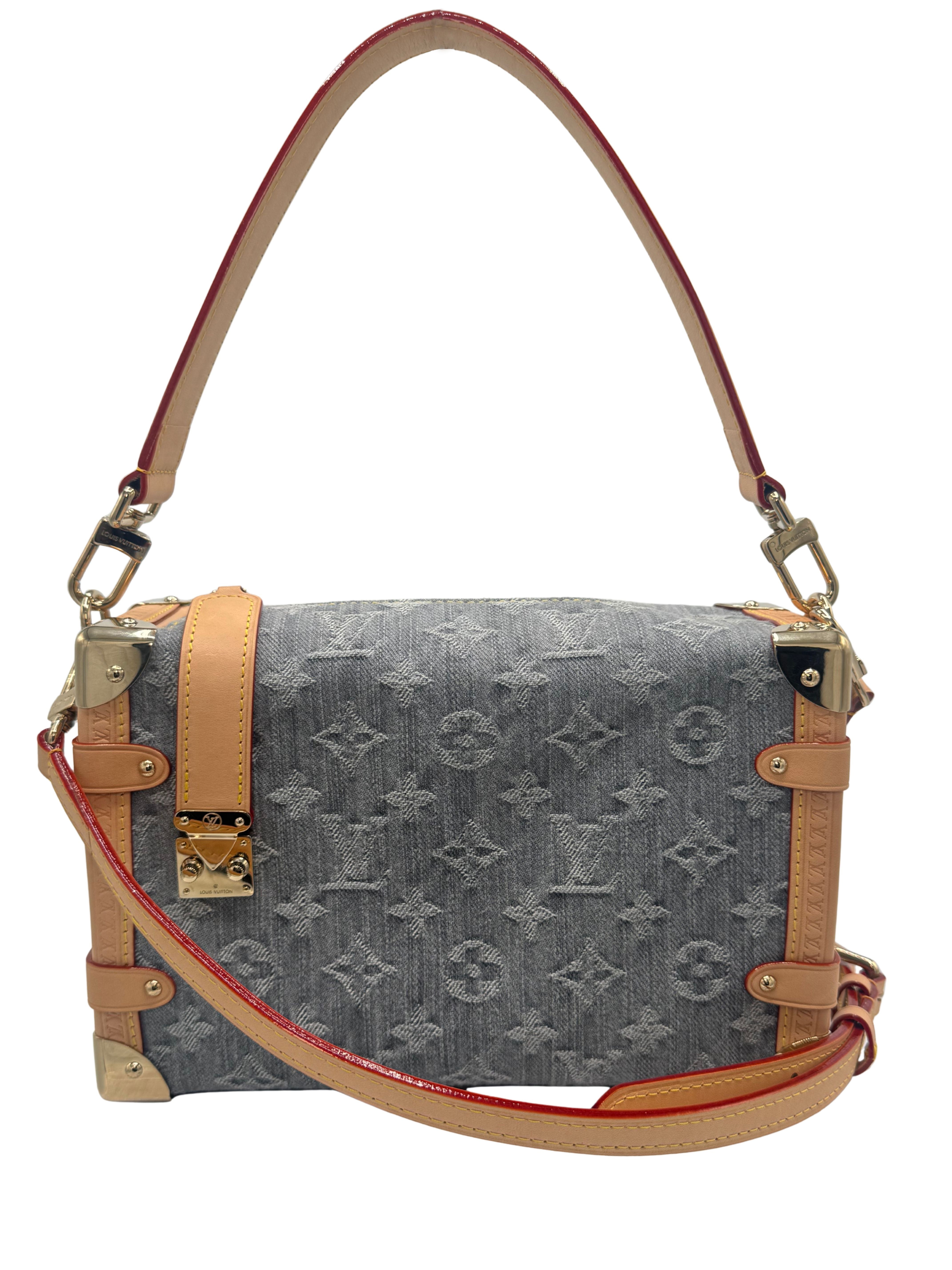 Louis Vuitton Denim Side Trunk MM Monogram (Unused) Louis Vuitton
