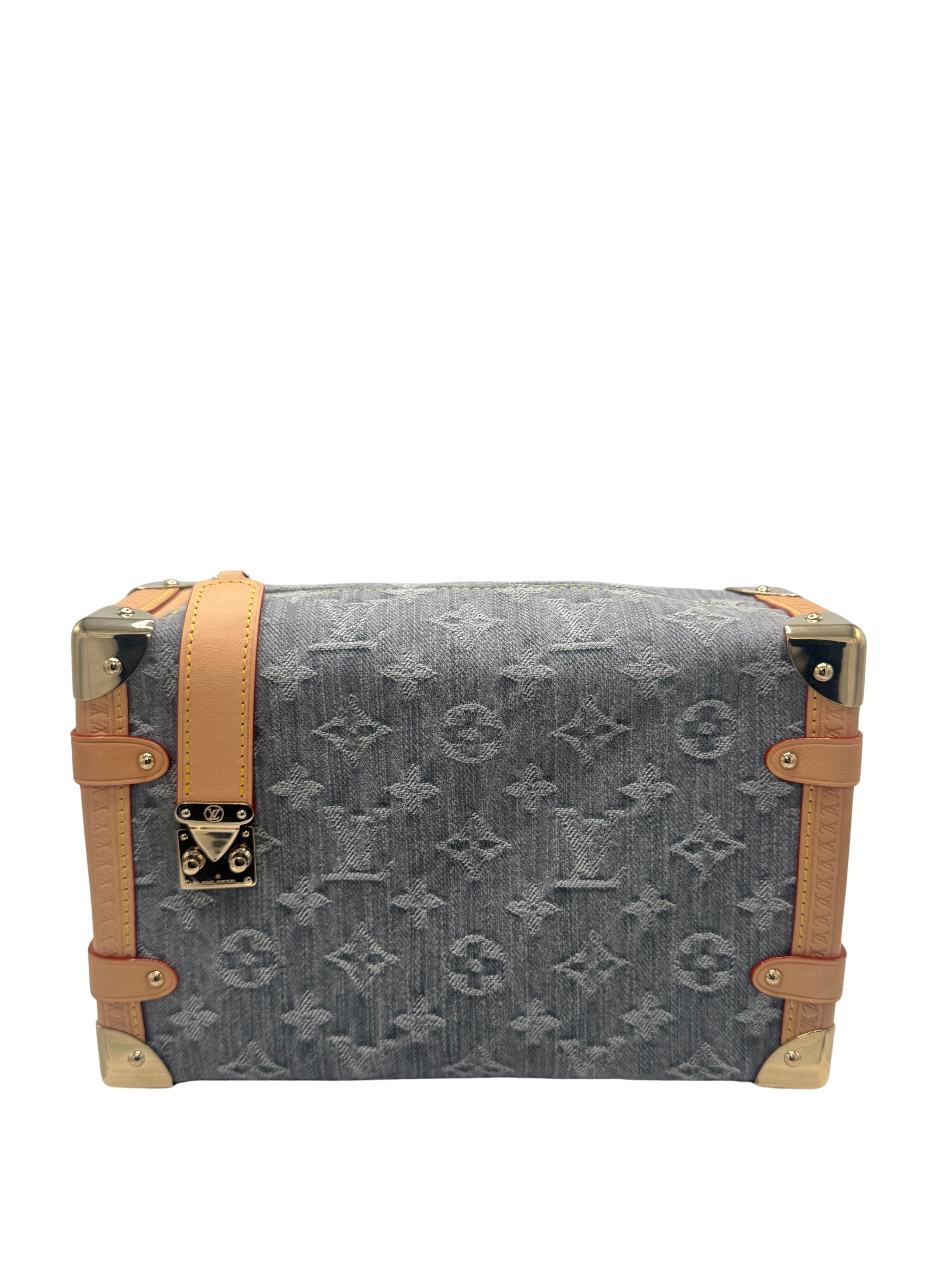 Louis Vuitton Denim Side Trunk MM Monogram (Unused) Louis Vuitton