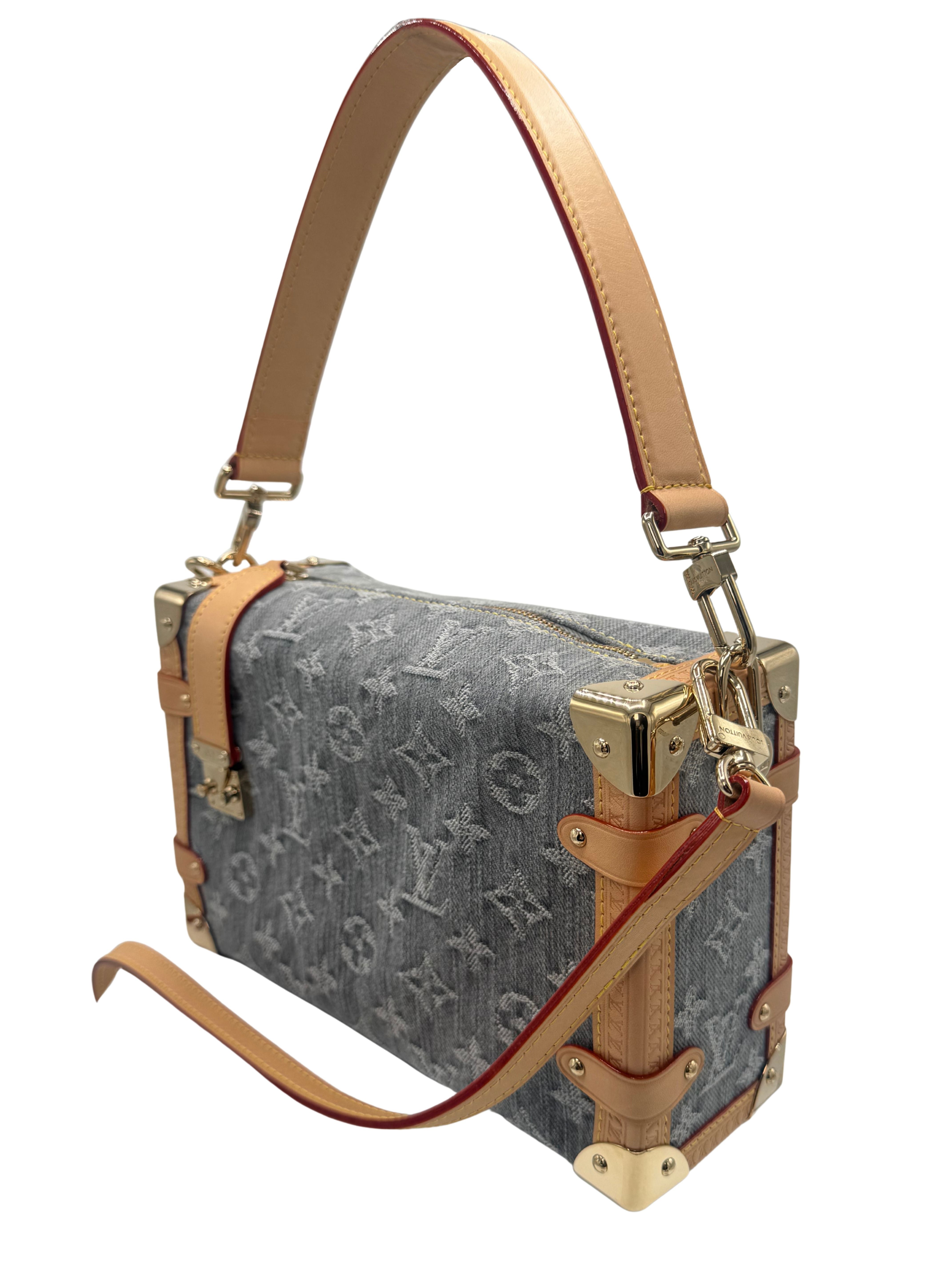 Louis Vuitton Denim Side Trunk MM Monogram (Unused) Louis Vuitton