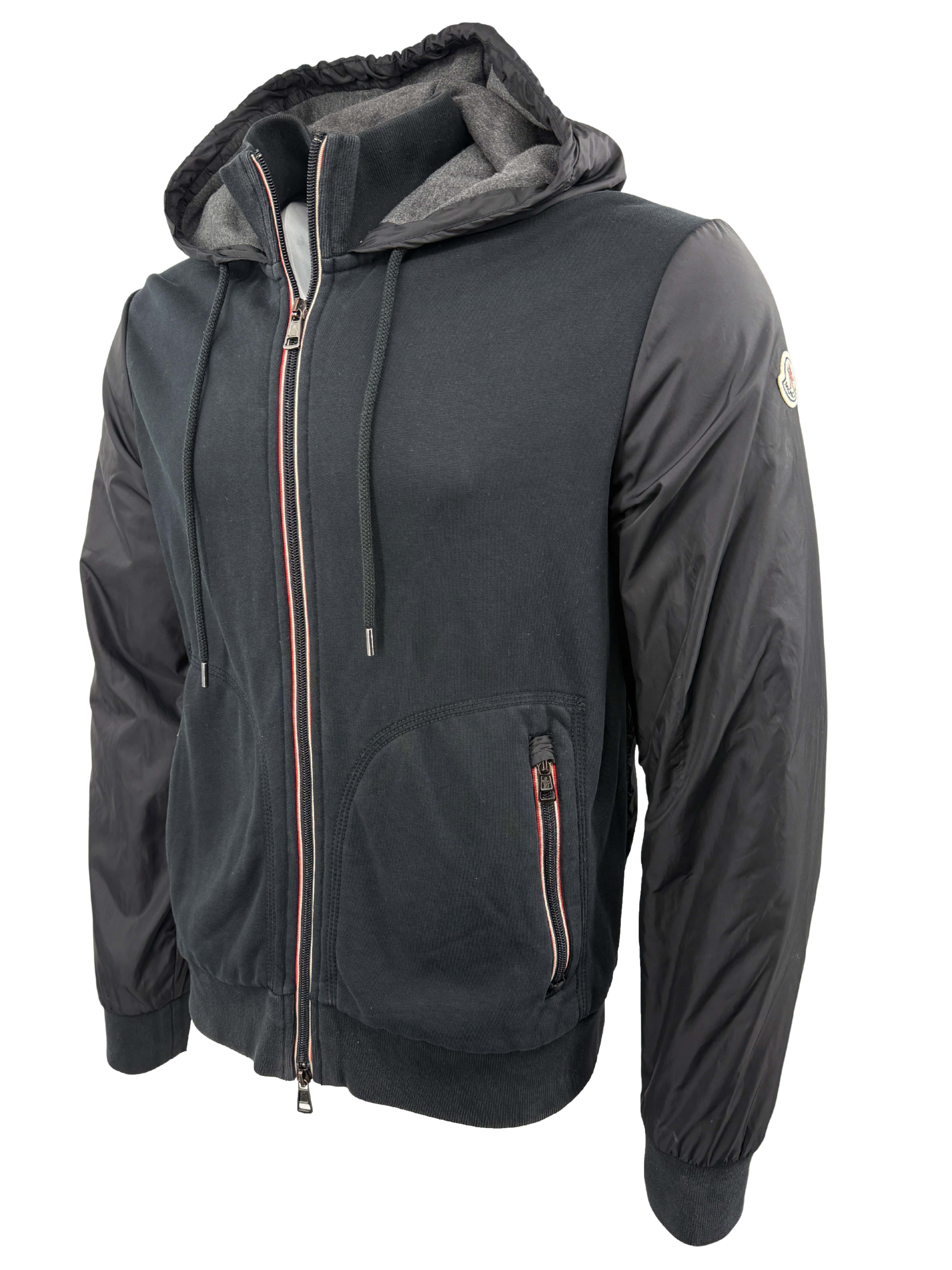 Moncler Maglia Hoodie - Black