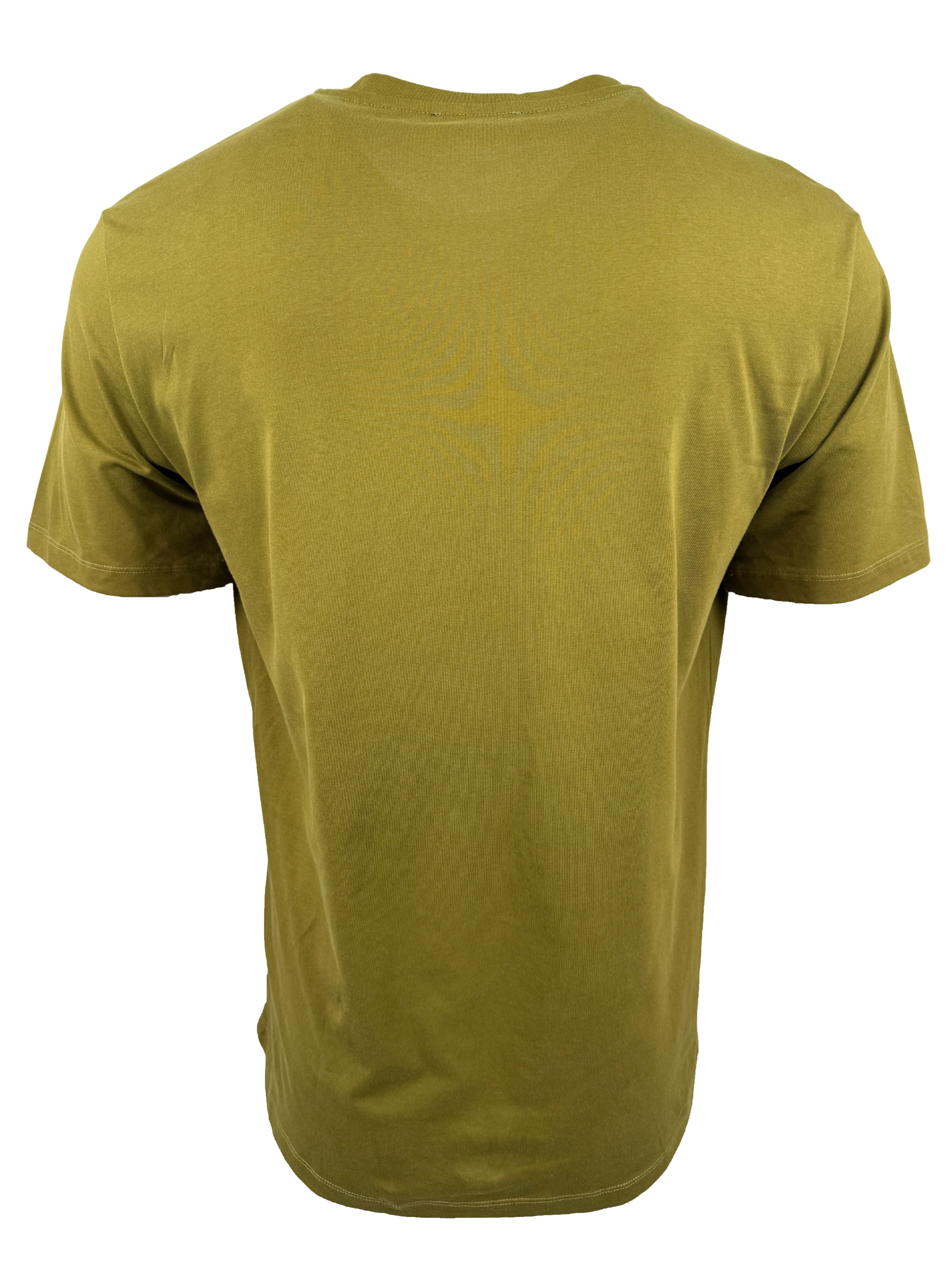 Balmain Logo-Embossed Cotton T-Shirt - Olive (Unused) Balmain