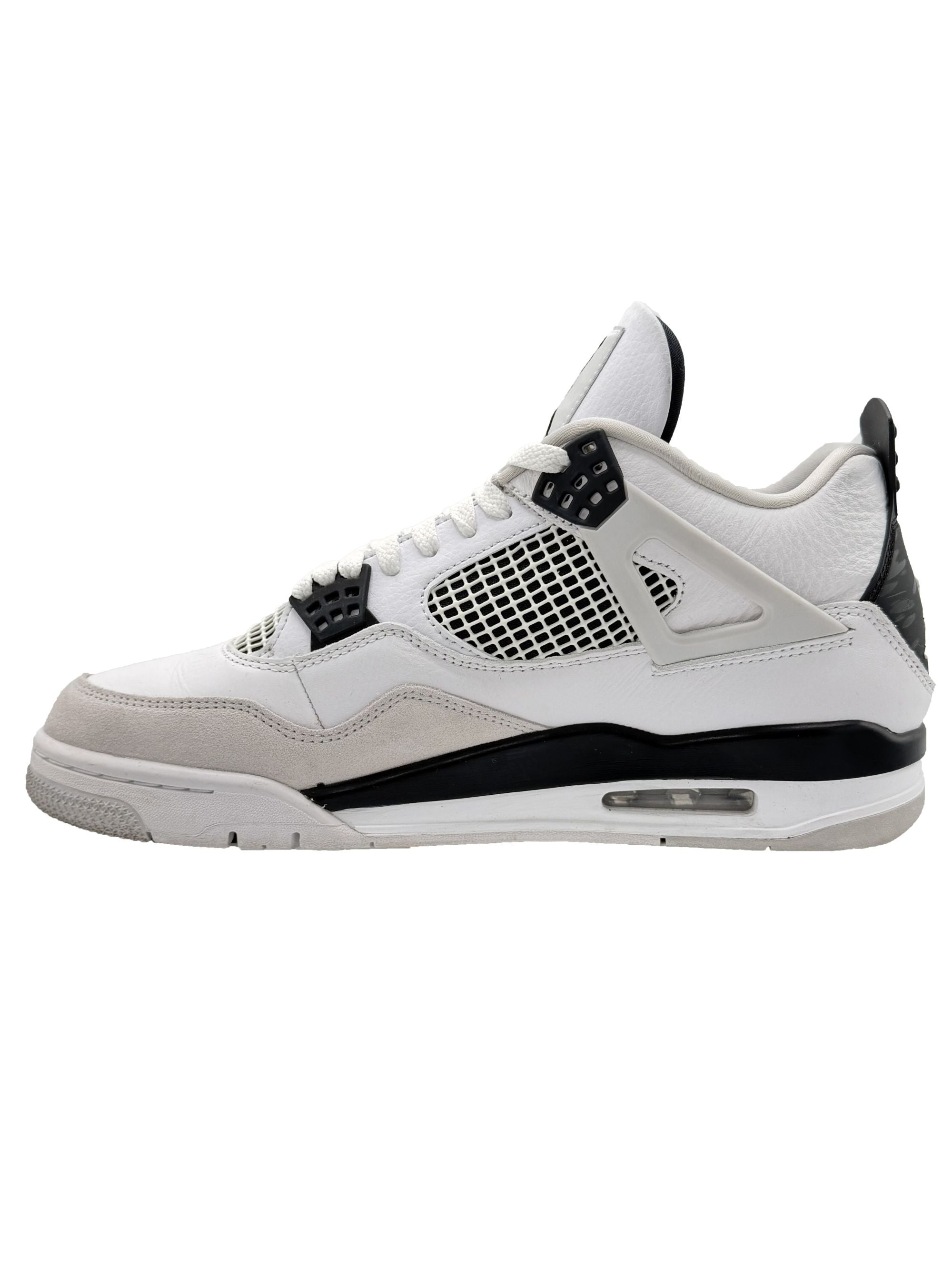 Air Jordan 4 Retro Trainers - Military Black Nike