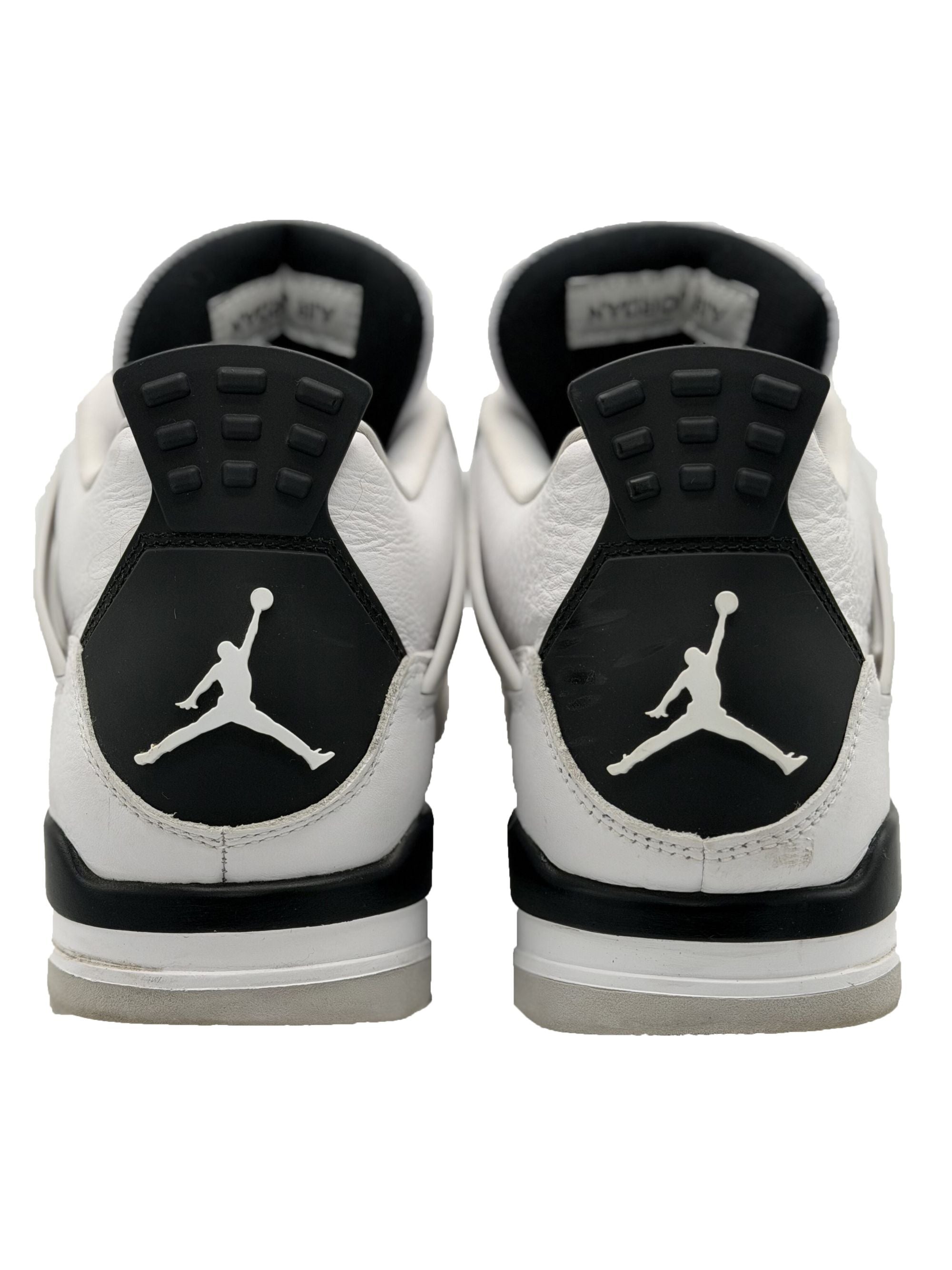 Air Jordan 4 Retro Trainers - Military Black Nike