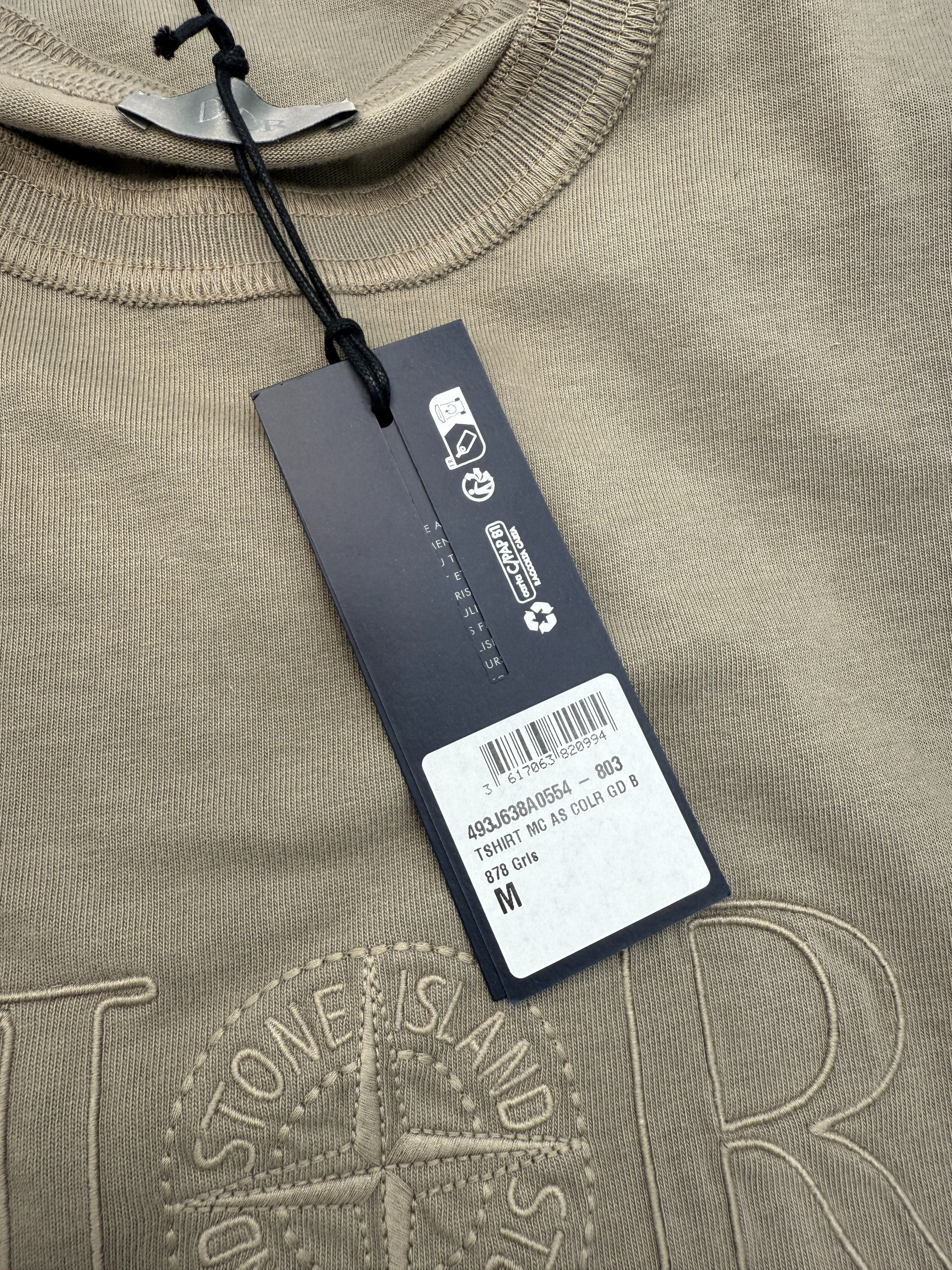 Dior X Stone Island T-Shirt (Unused) - Khaki Dior