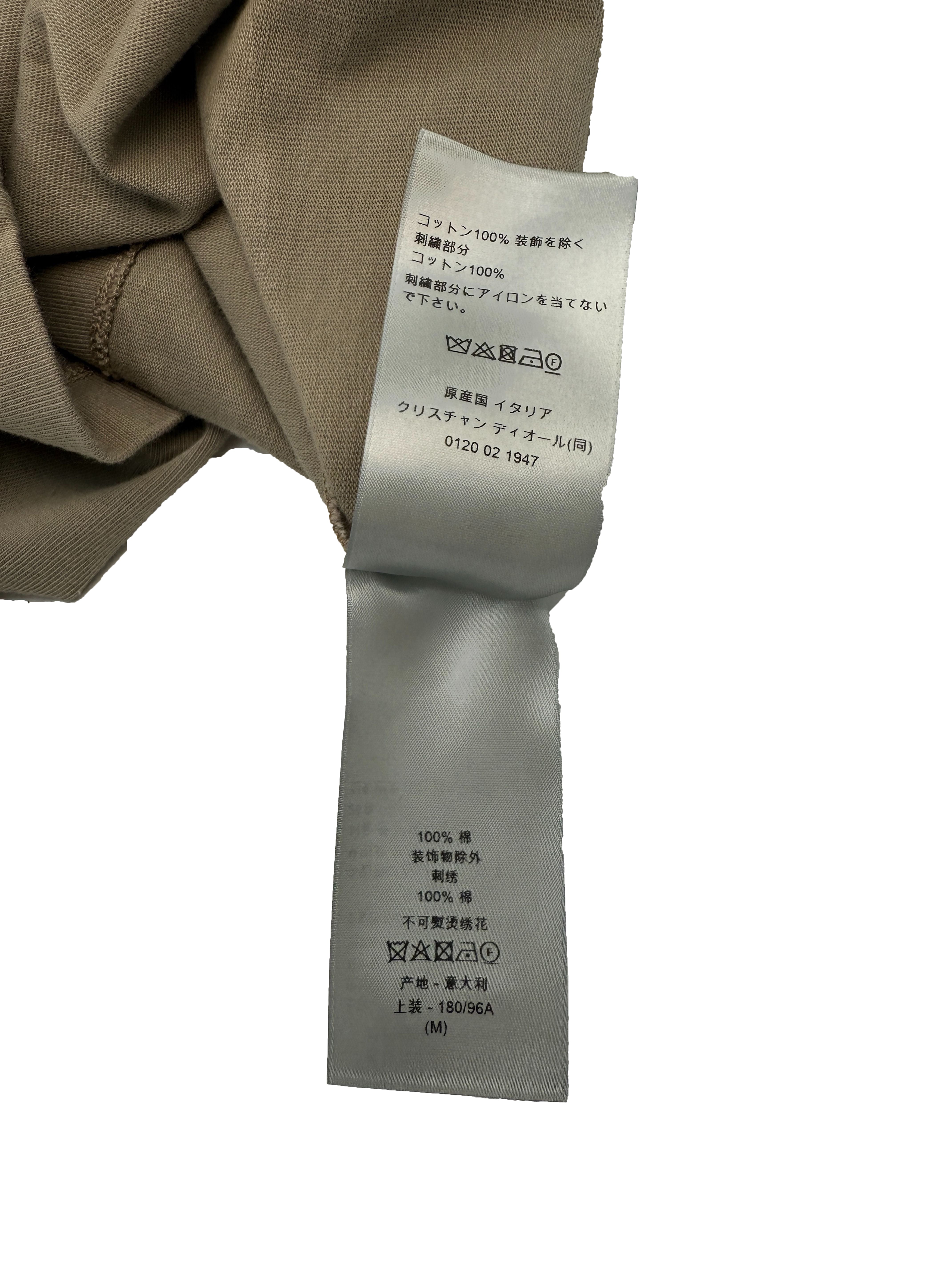 Dior X Stone Island T-Shirt (Unused) - Khaki Dior